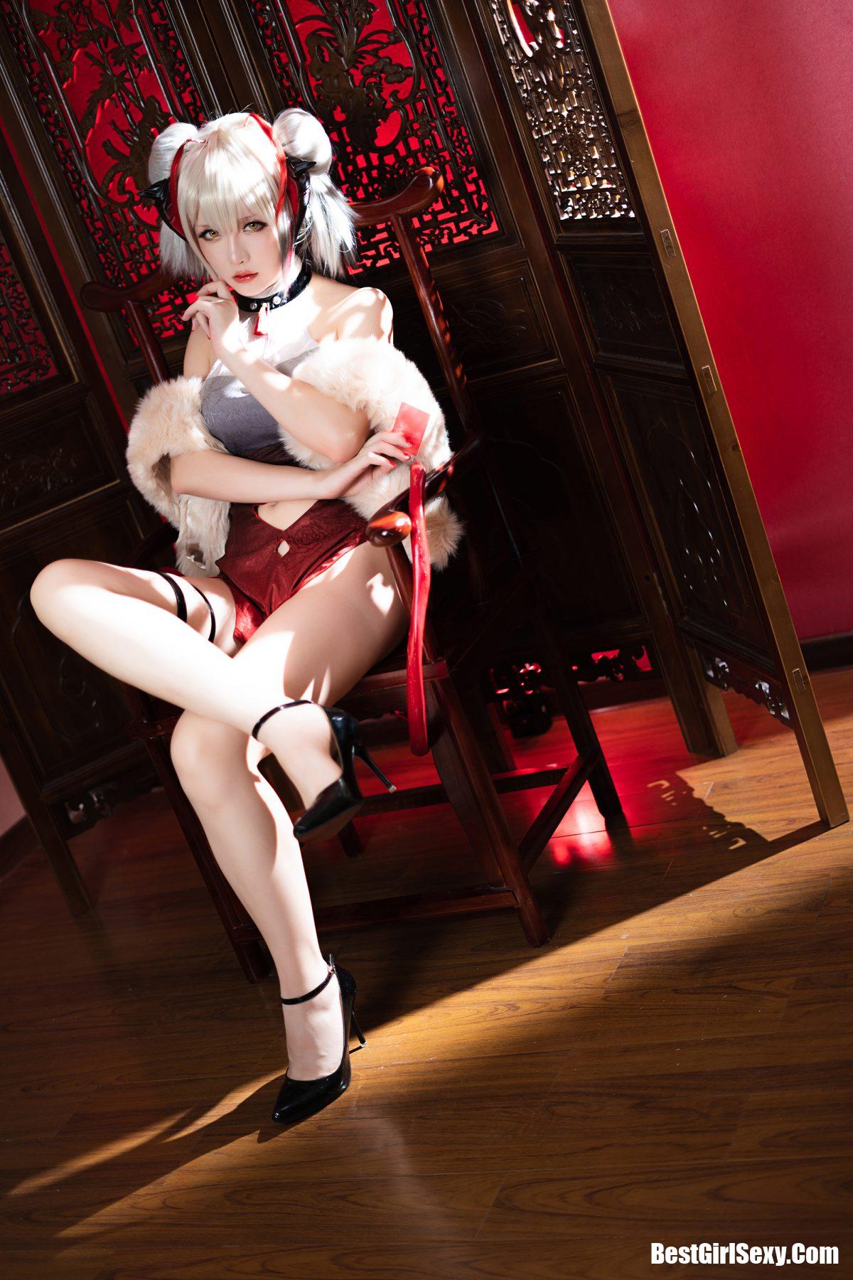 Coser@小姐姐星之迟迟 Vol.085 W 同人旗袍 12