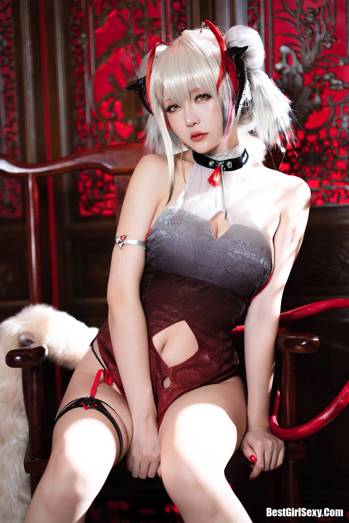 Coser@小姐姐星之迟迟 Vol.085 W 同人旗袍 13