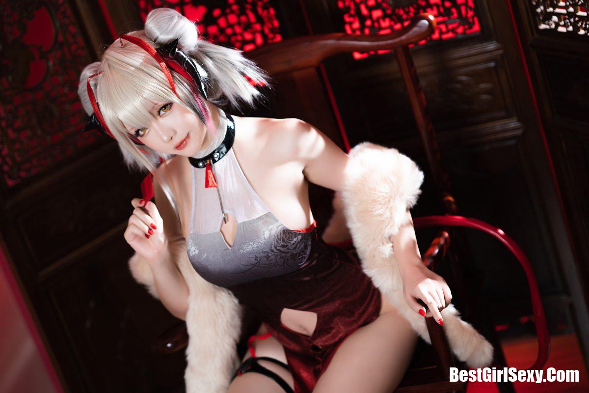 Coser@小姐姐星之迟迟 Vol.085 W 同人旗袍 1