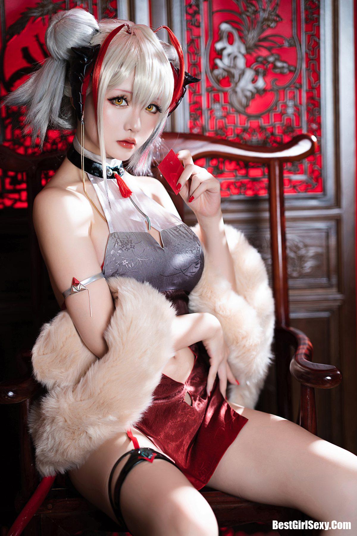 Coser@小姐姐星之迟迟 Vol.085 W 同人旗袍 21