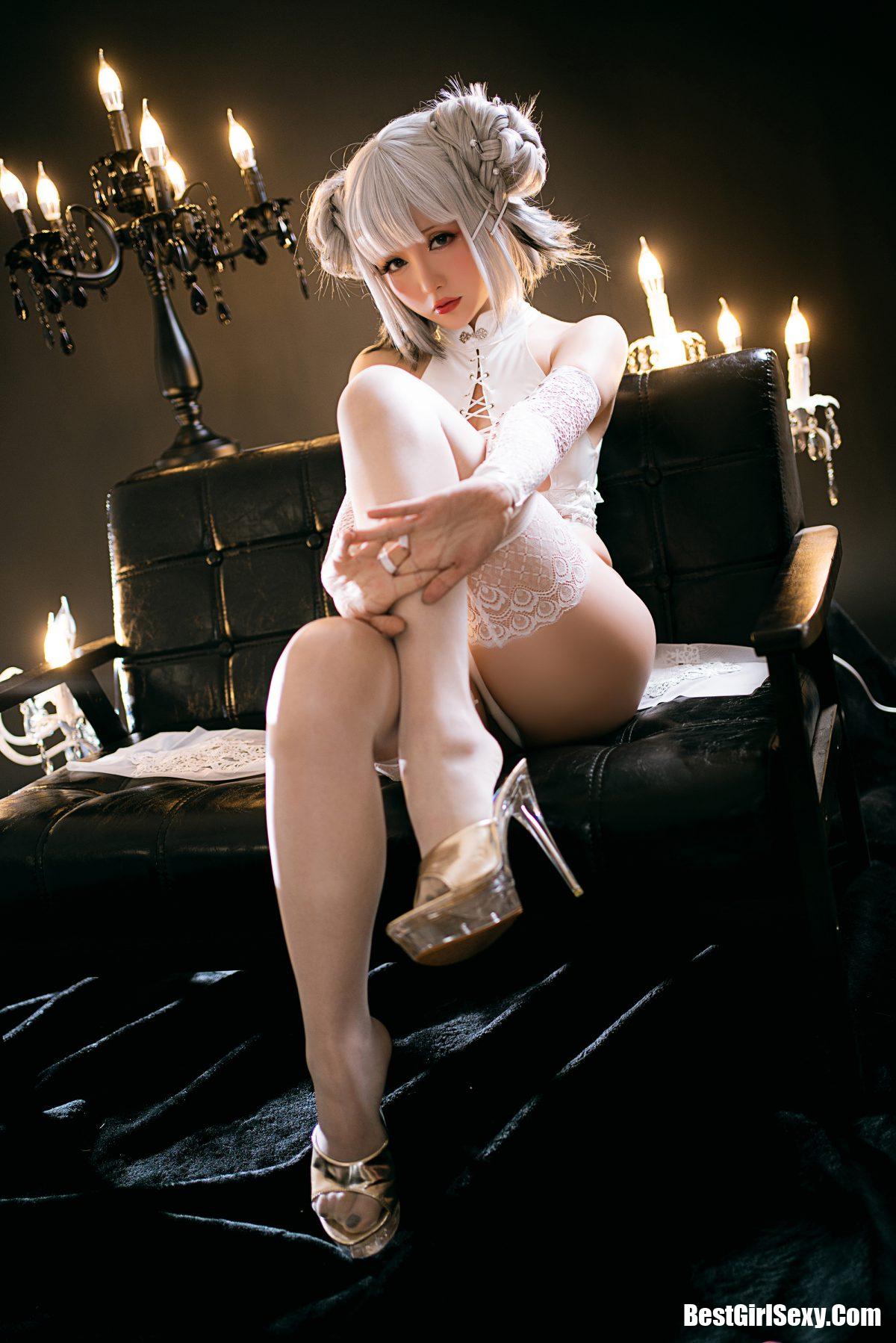 Coser@小姐姐星之迟迟 VOL.082 白狗勾 旗袍 64