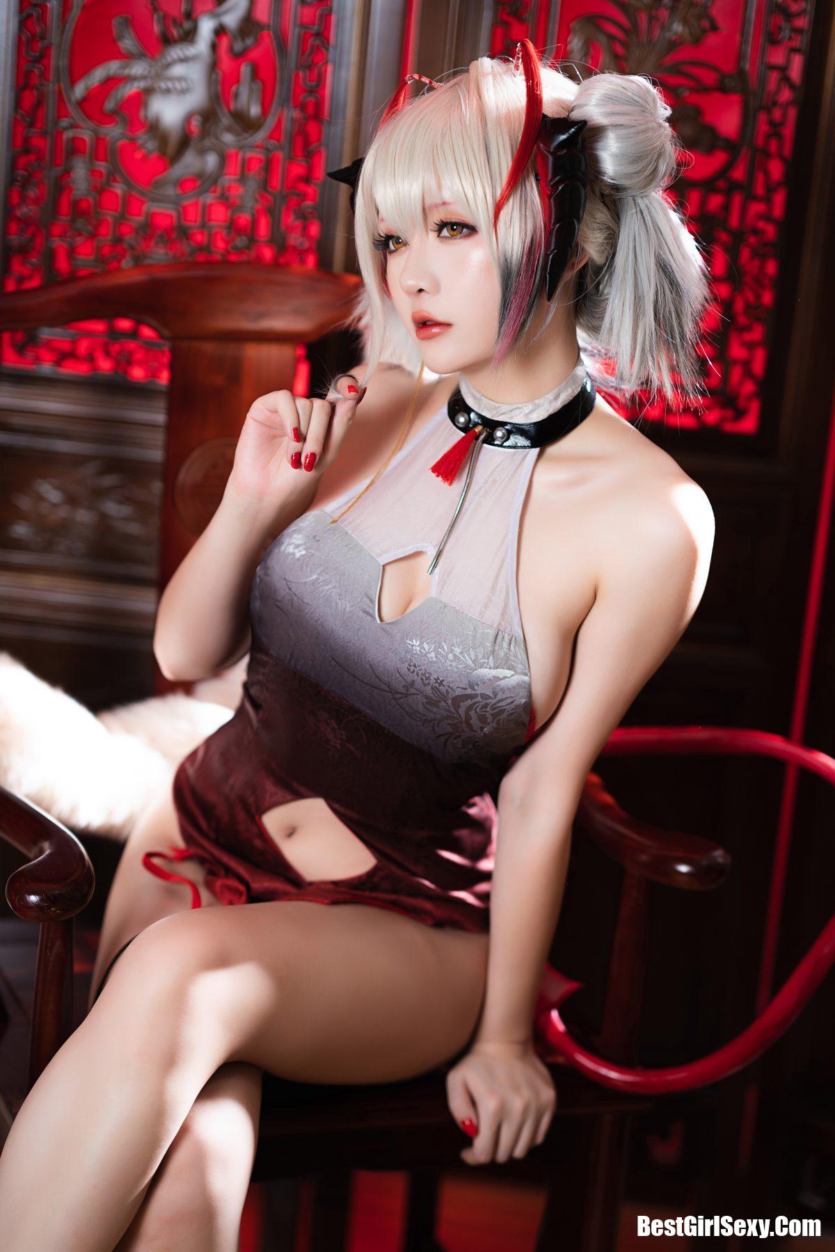 Coser@小姐姐星之迟迟 Vol.085 W 同人旗袍 6