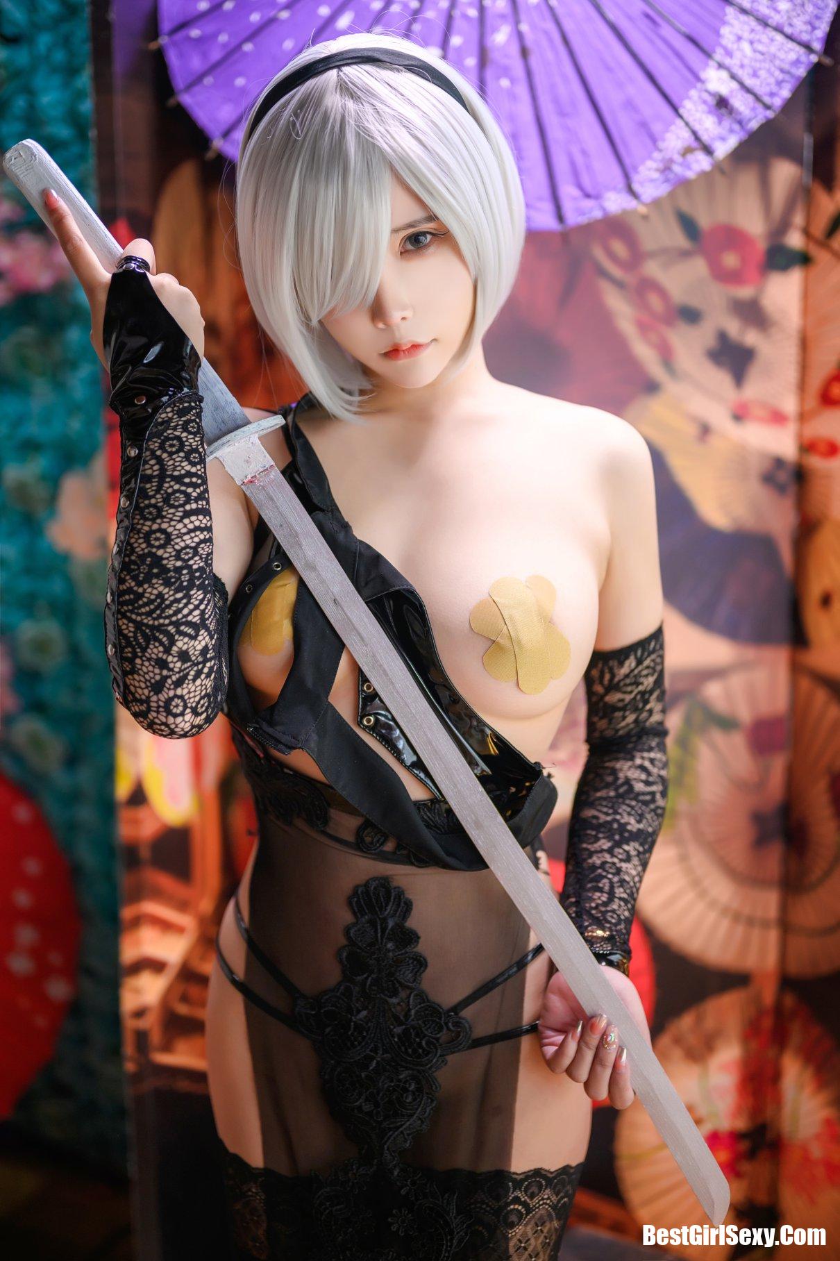 Coser@抱走莫子aa Vol.037 草地牛仔 14