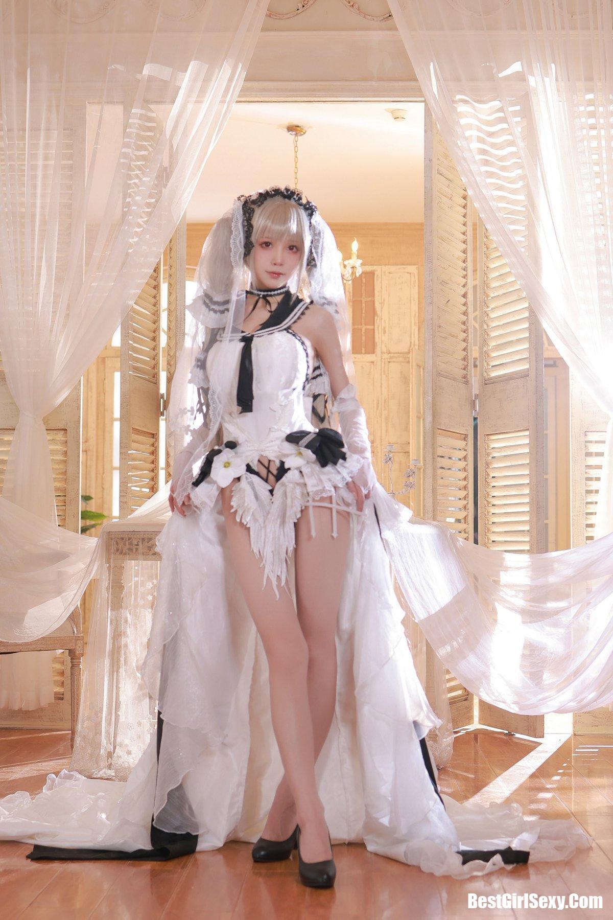 Coser@水淼aqua 碧蓝航线 可畏 婚纱 19