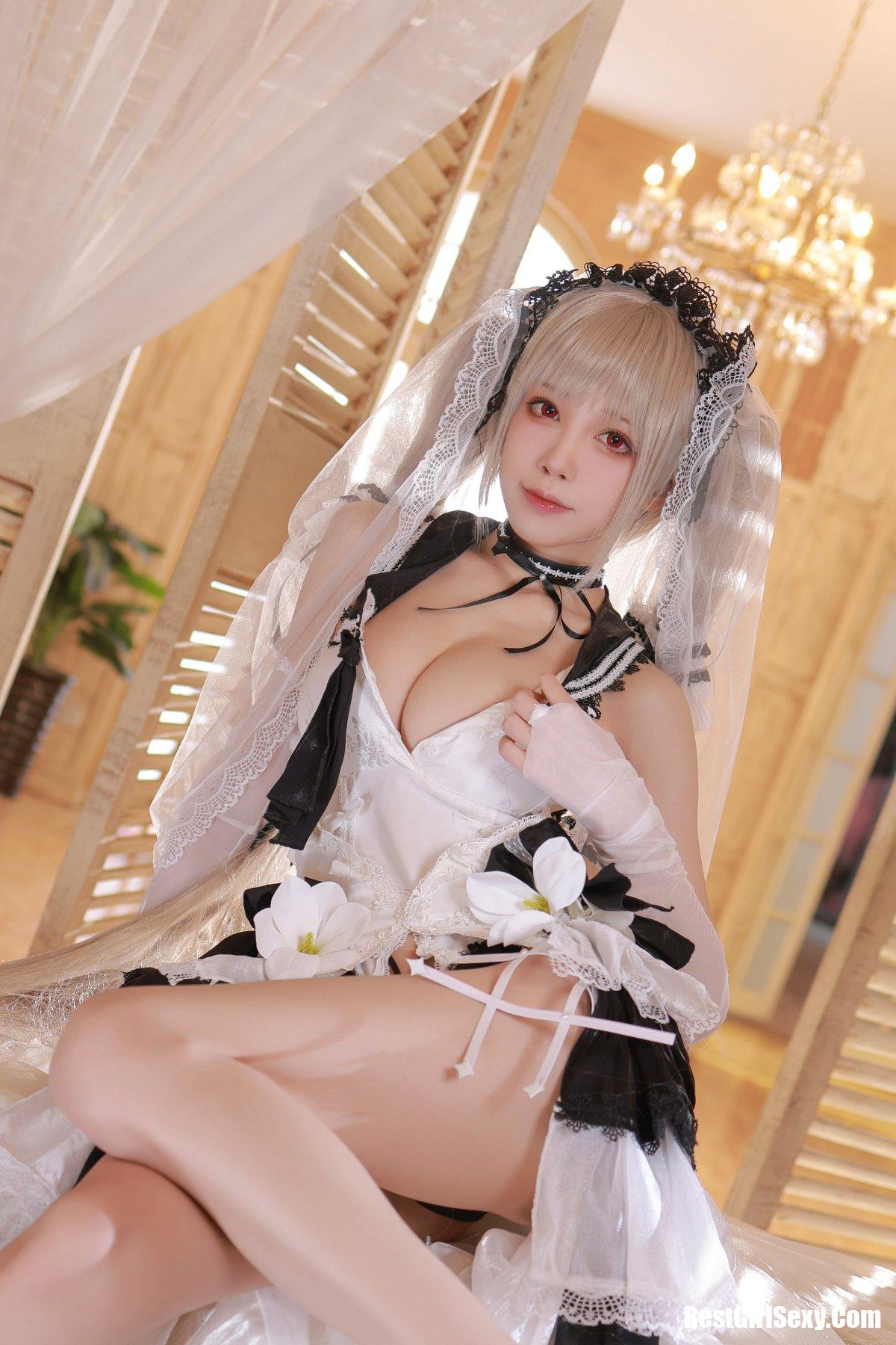 Coser@水淼aqua 碧蓝航线 可畏 婚纱 34