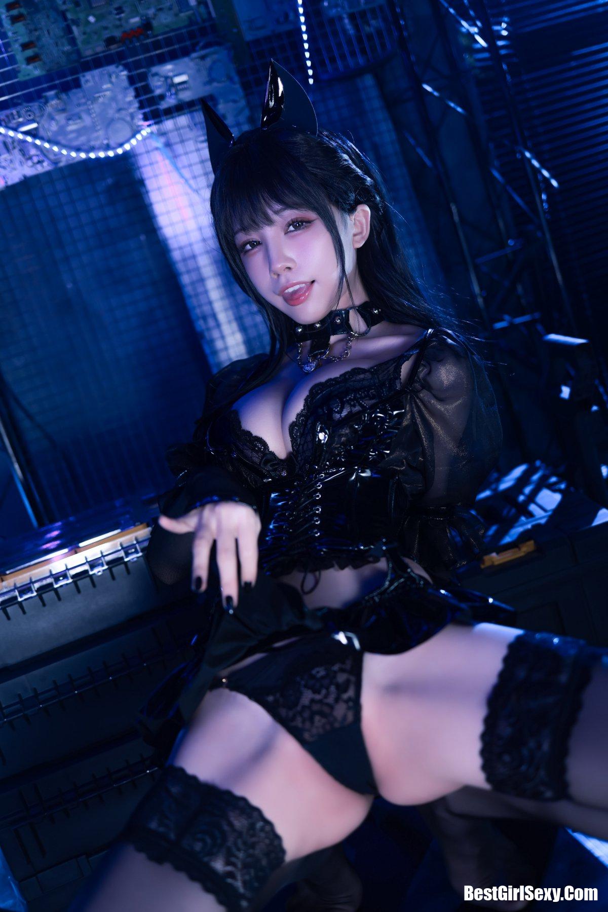 Coser@水淼aqua Vol.101 猫咪女郎 粉红猫猫 16