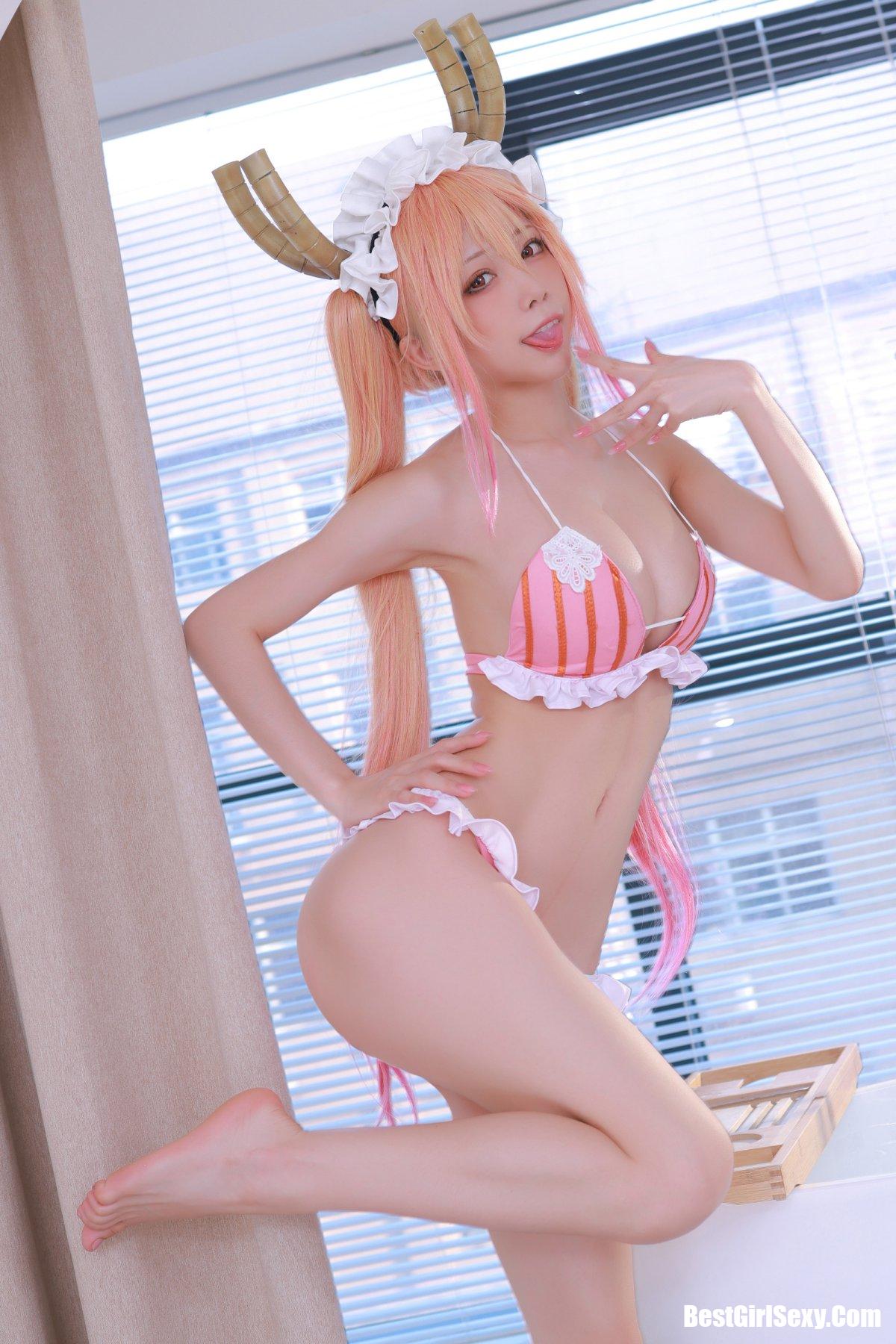 Coser@水淼aqua Vol.096 小林家的龙女仆 41