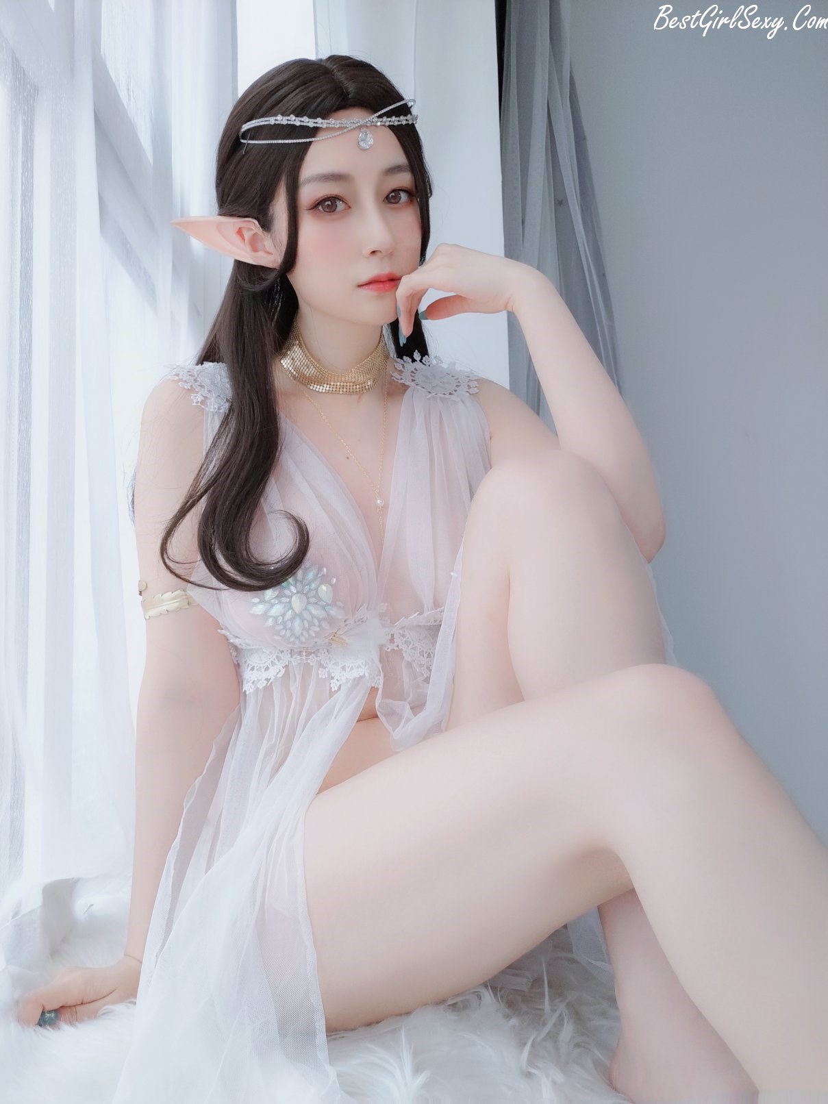 Coser@白银81 Vol.073 精灵宝石内衣 0006