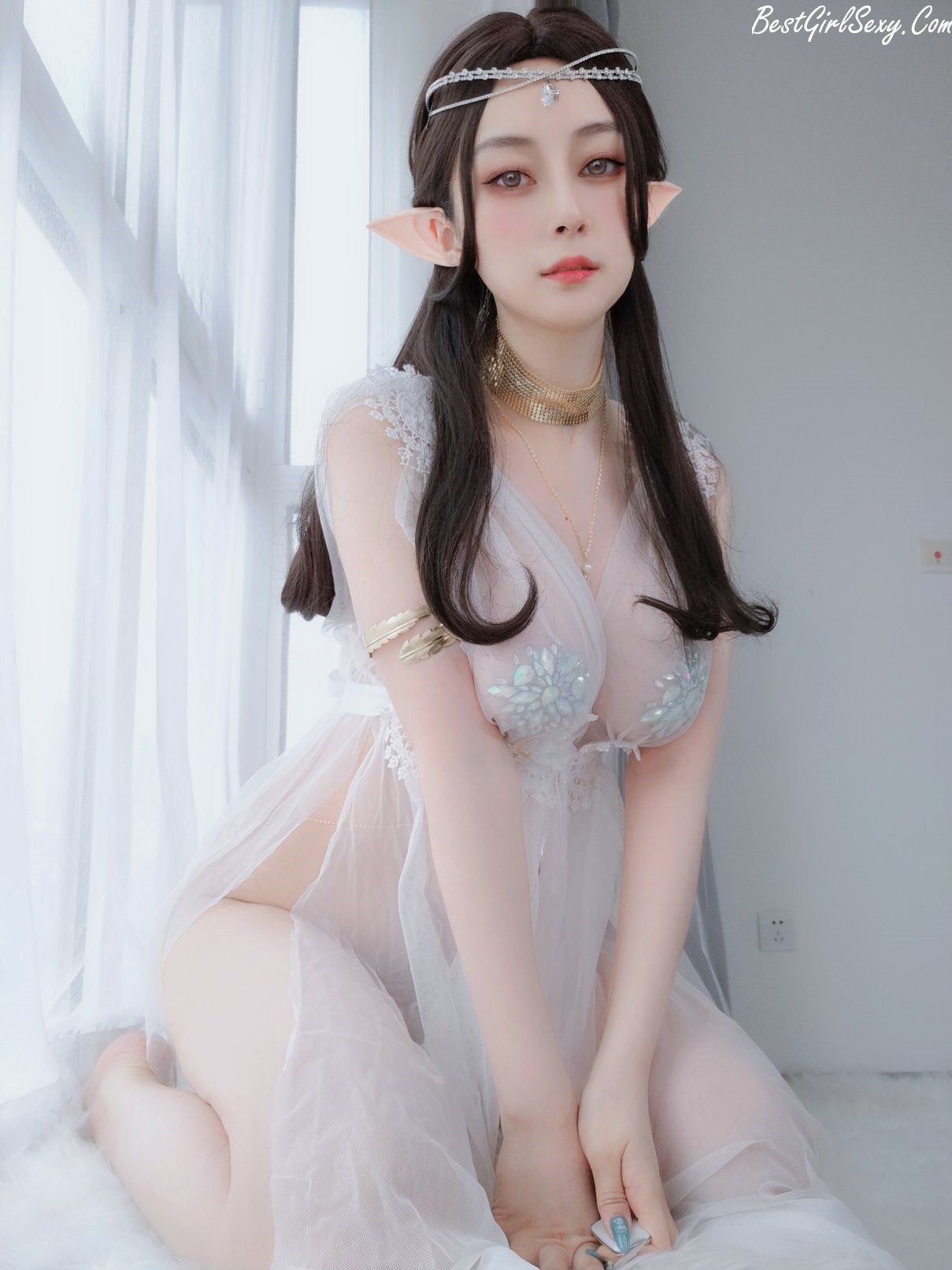 Coser@白银81 Vol.073 精灵宝石内衣 0012