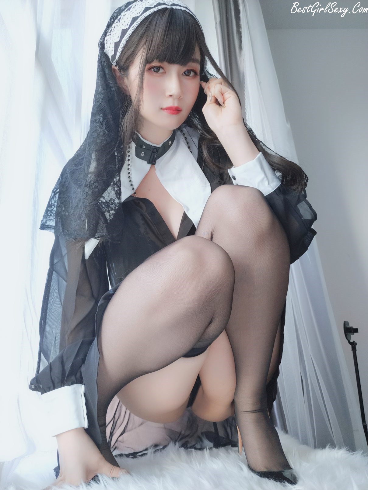 Coser@白银81 Vol.071 蕾丝修女 0015