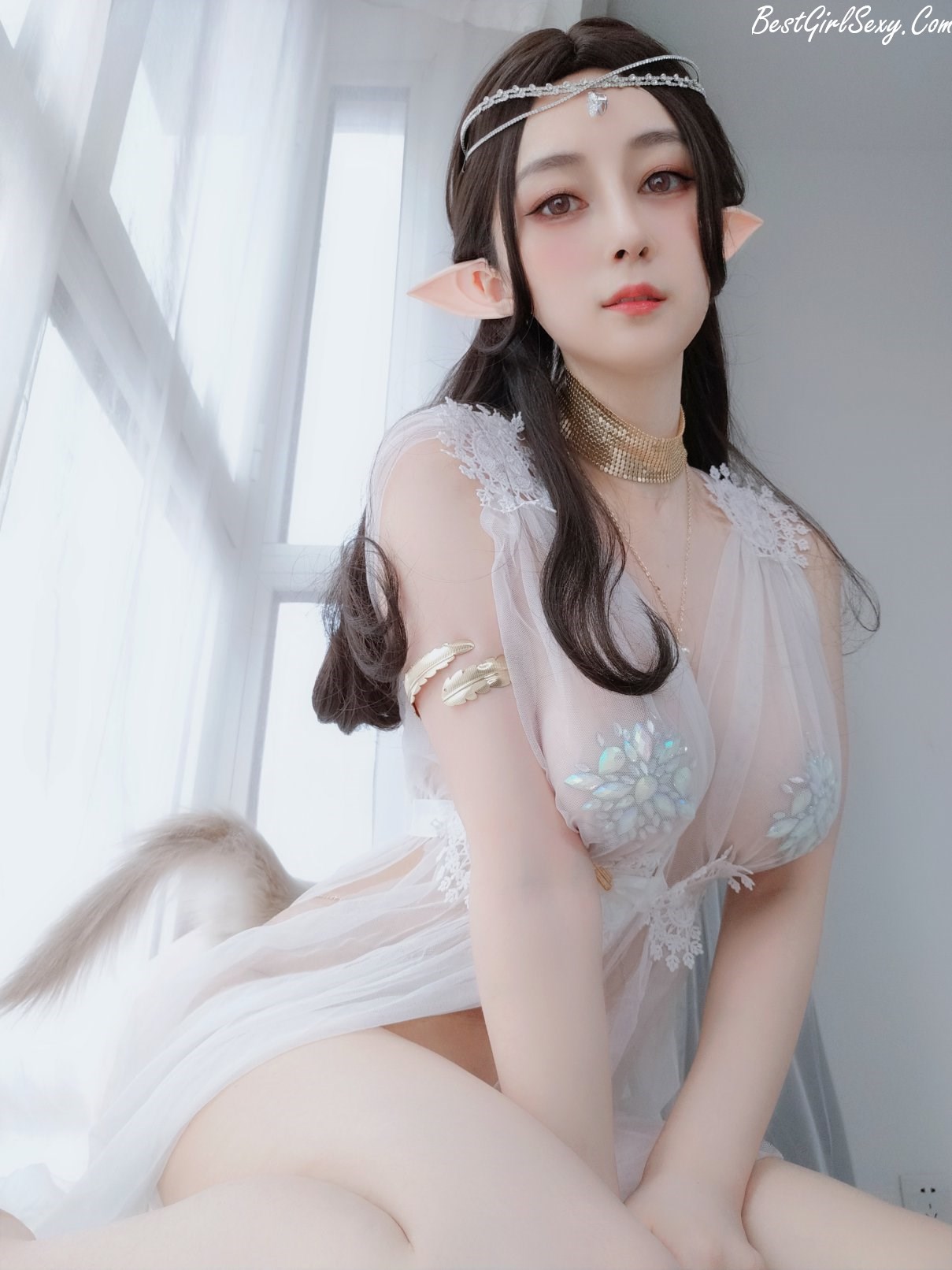 Coser@白银81 Vol.073 精灵宝石内衣 0018