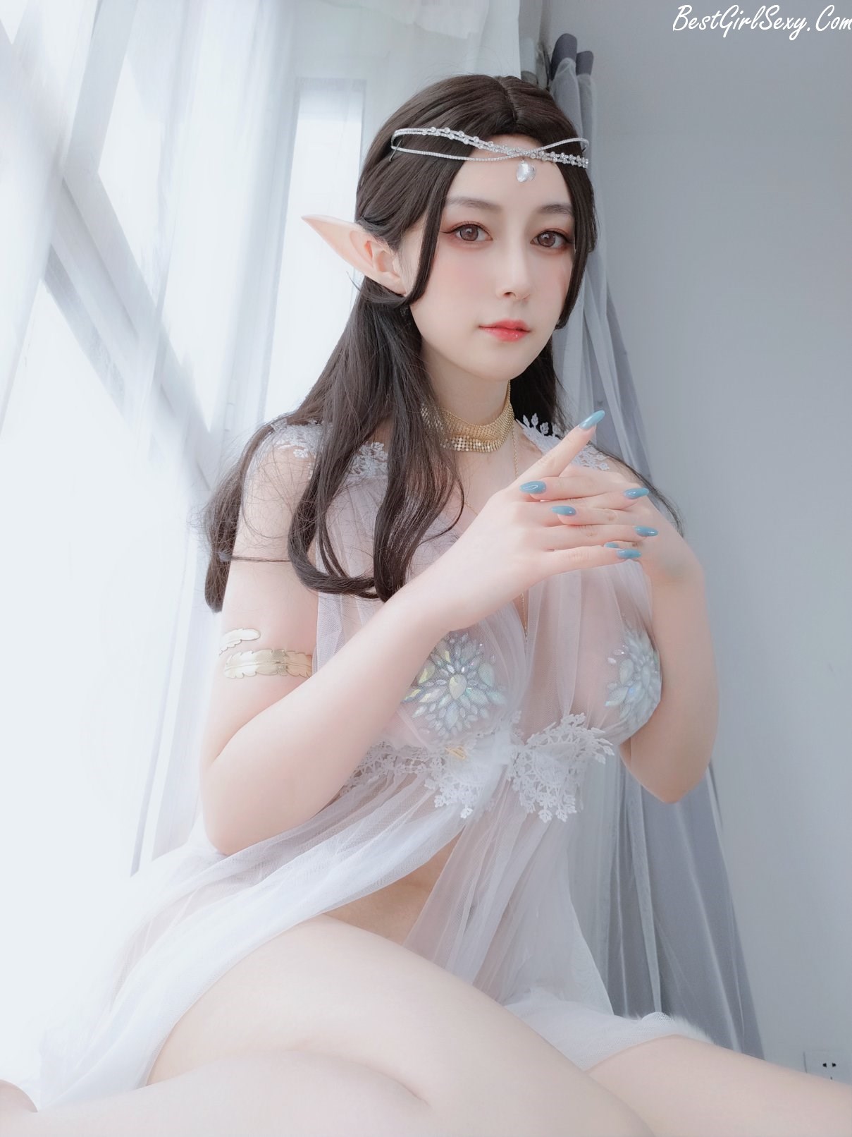 Coser@白银81 Vol.073 精灵宝石内衣 0019