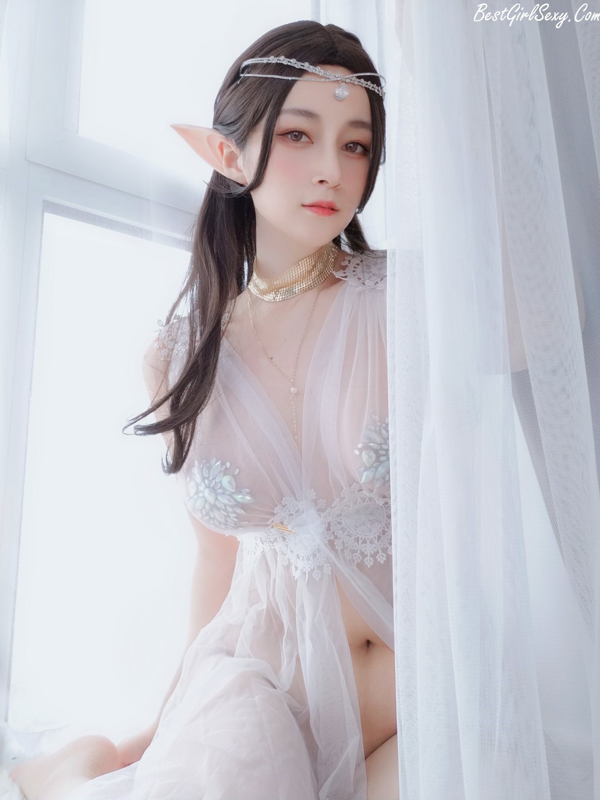 Coser@白银81 Vol.073 精灵宝石内衣 0031