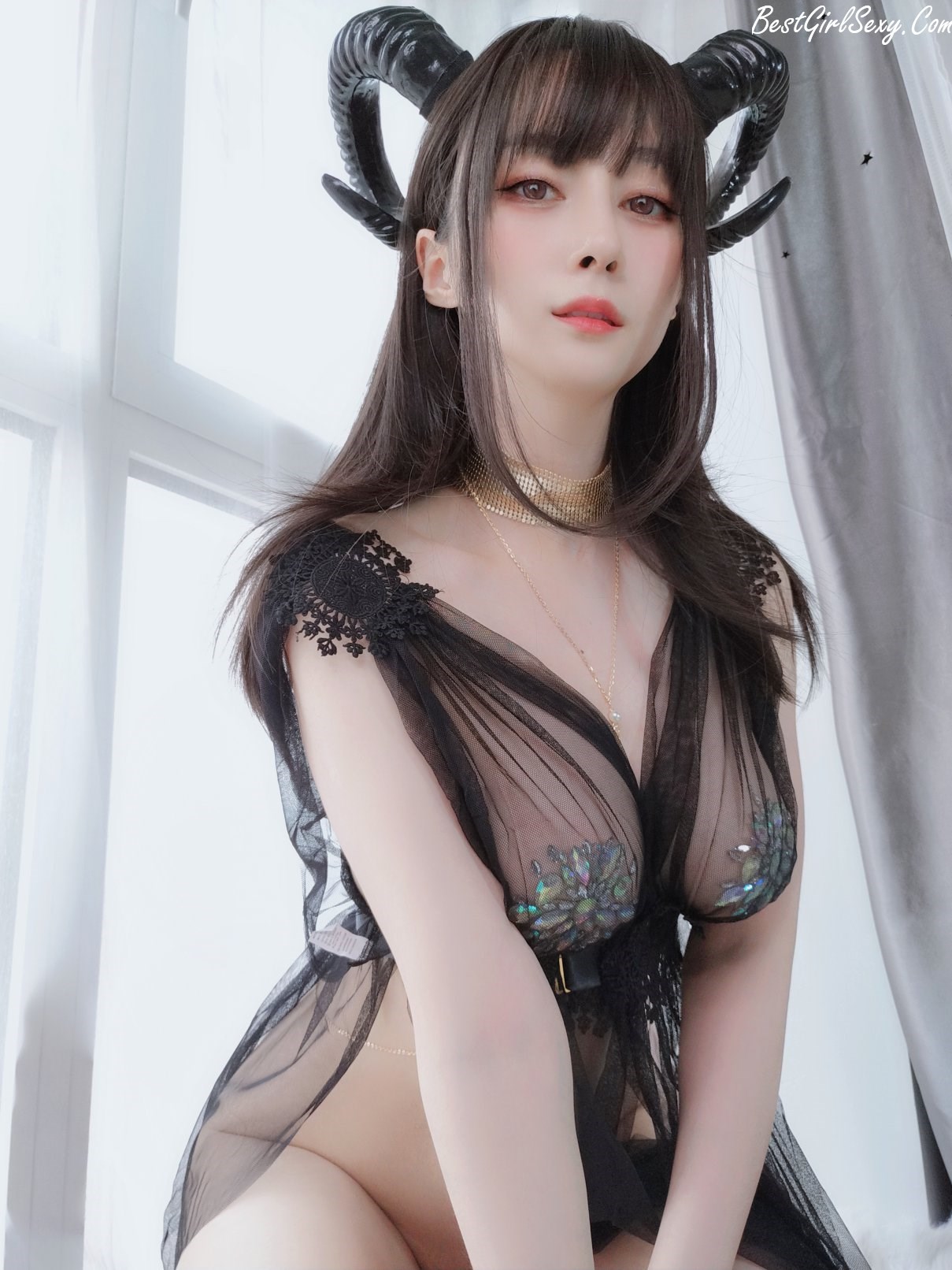 Coser@白银81 Vol.072 黑精灵 0034