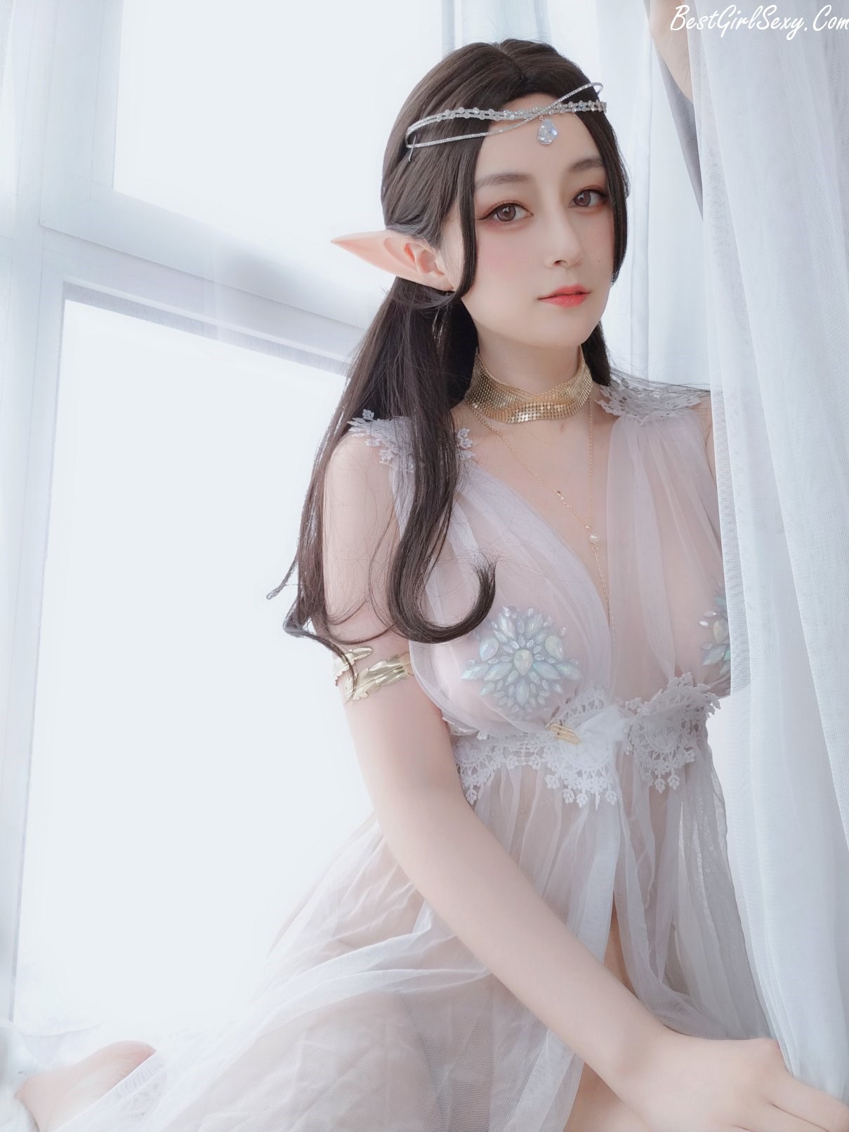 Coser@白银81 Vol.073 精灵宝石内衣 0035