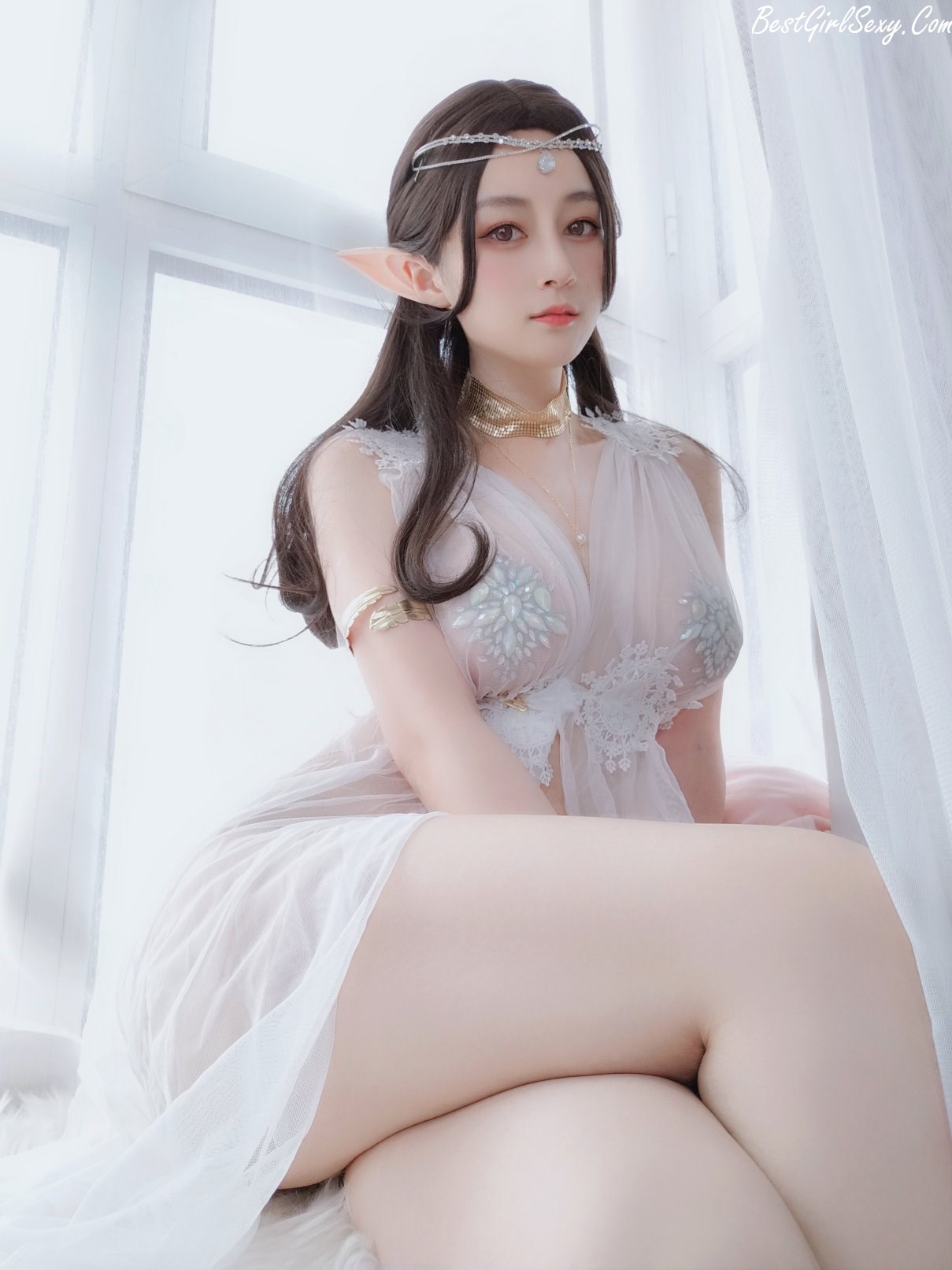 Coser@白银81 Vol.073 精灵宝石内衣 0038