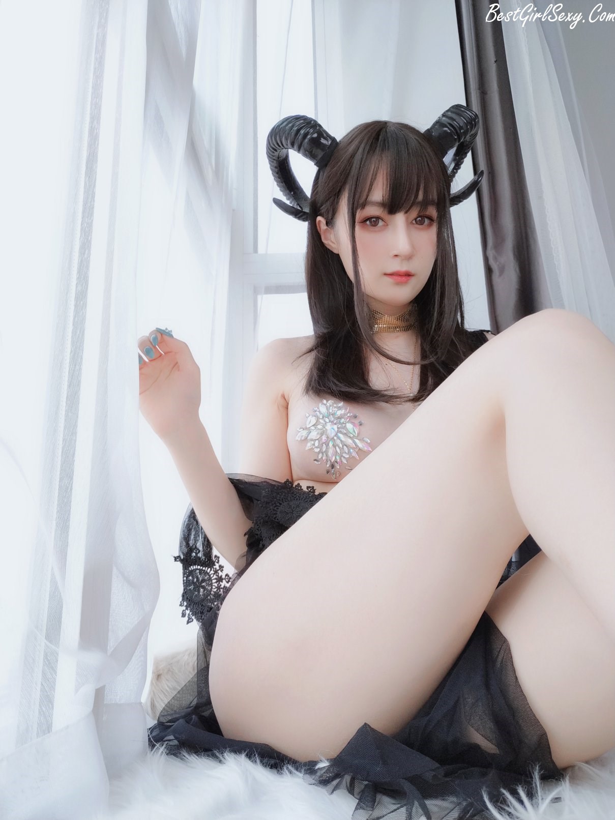 Coser@白银81 Vol.072 黑精灵 0049