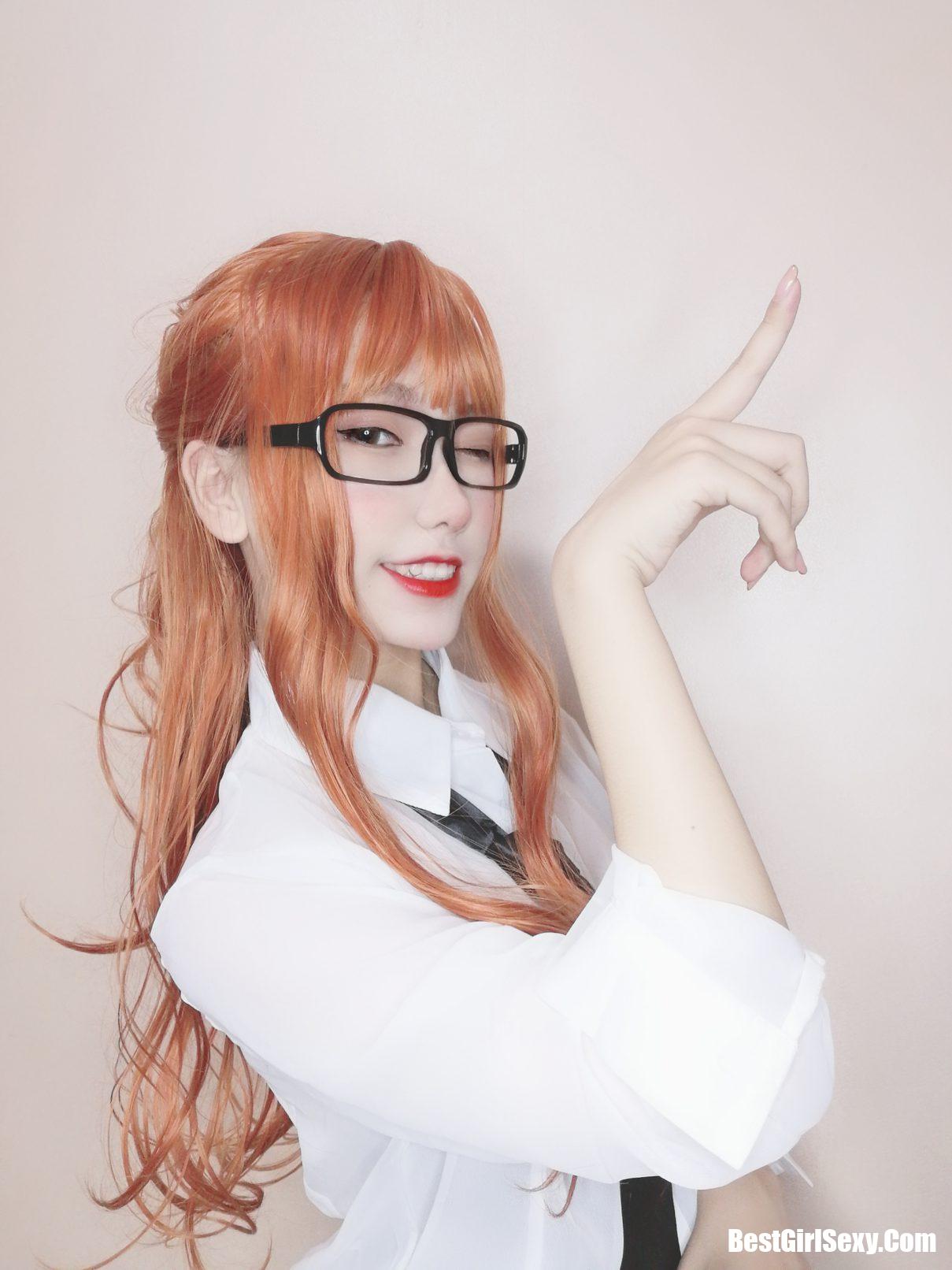 Coser@芋圆侑子 Vol.011 黑丝女教师 24