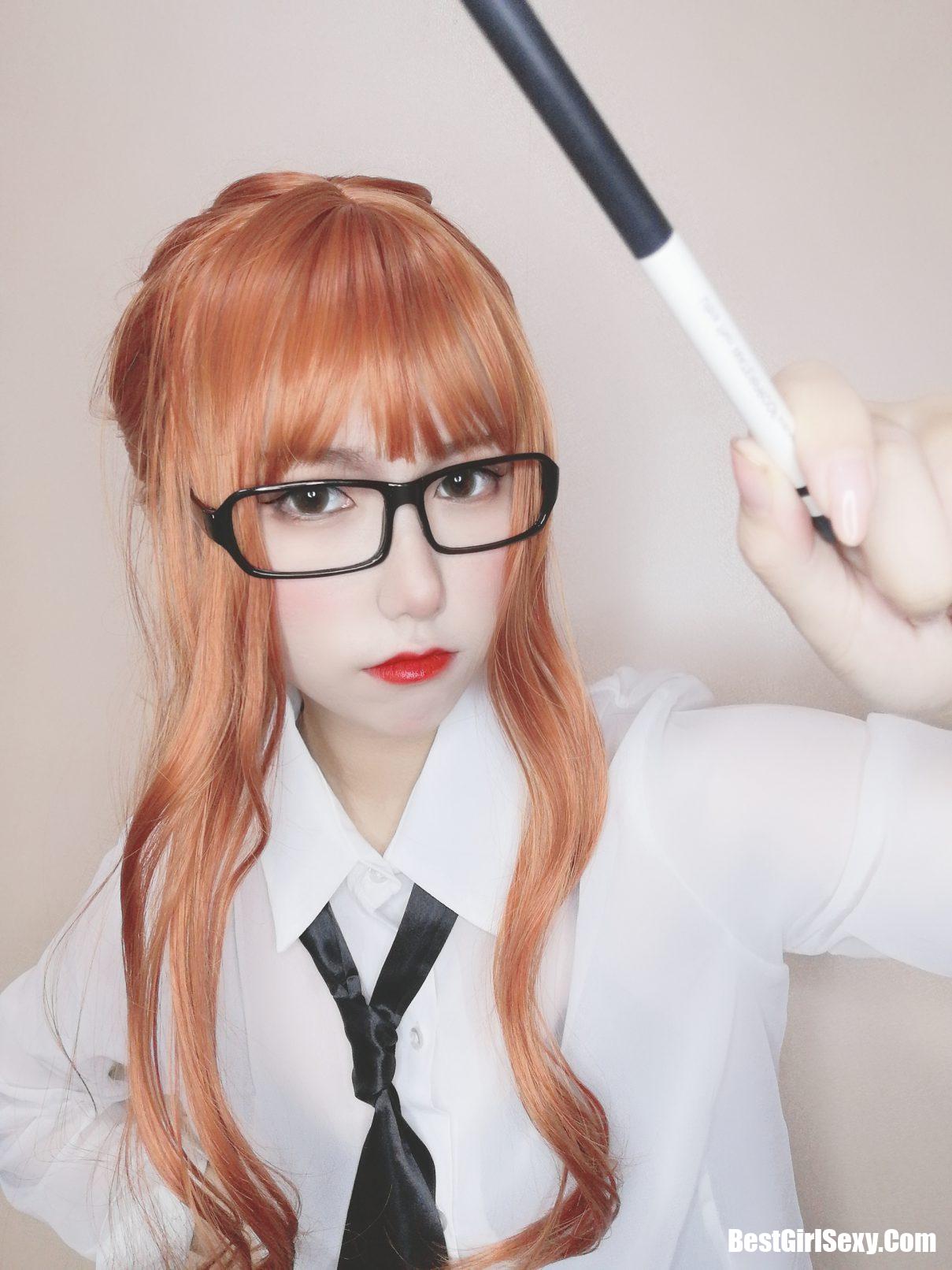 Coser@芋圆侑子 Vol.011 黑丝女教师 53