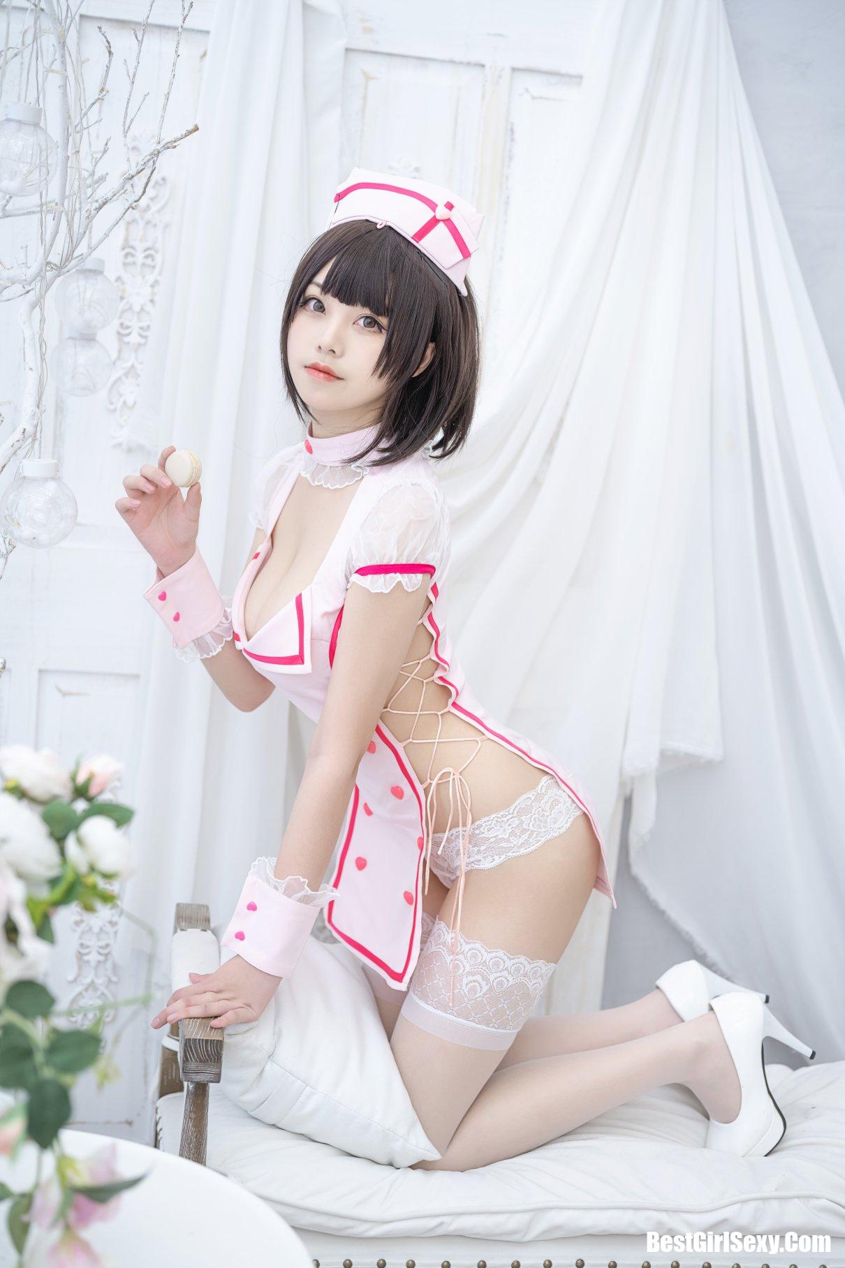 Coser@蜜汁猫裘 Vol.071 小护士 1