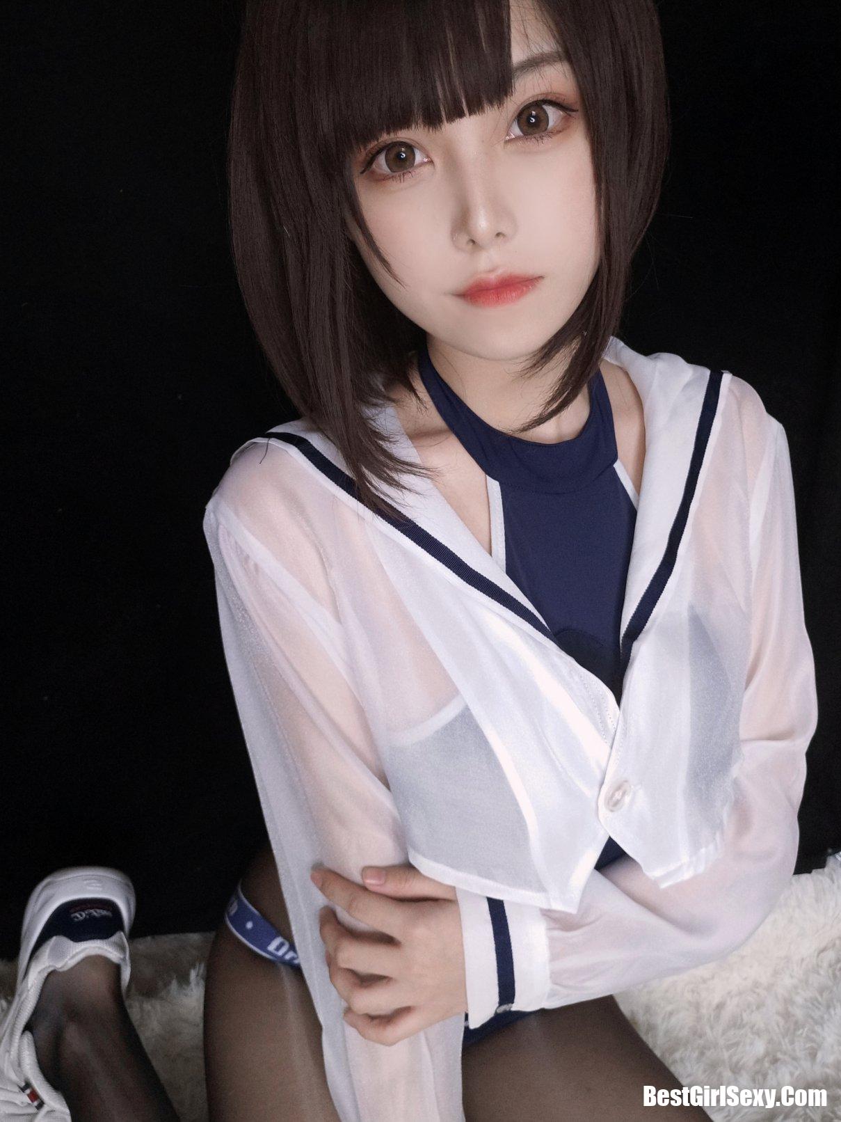 Coser@蜜汁猫裘 Vol.069 水着 22