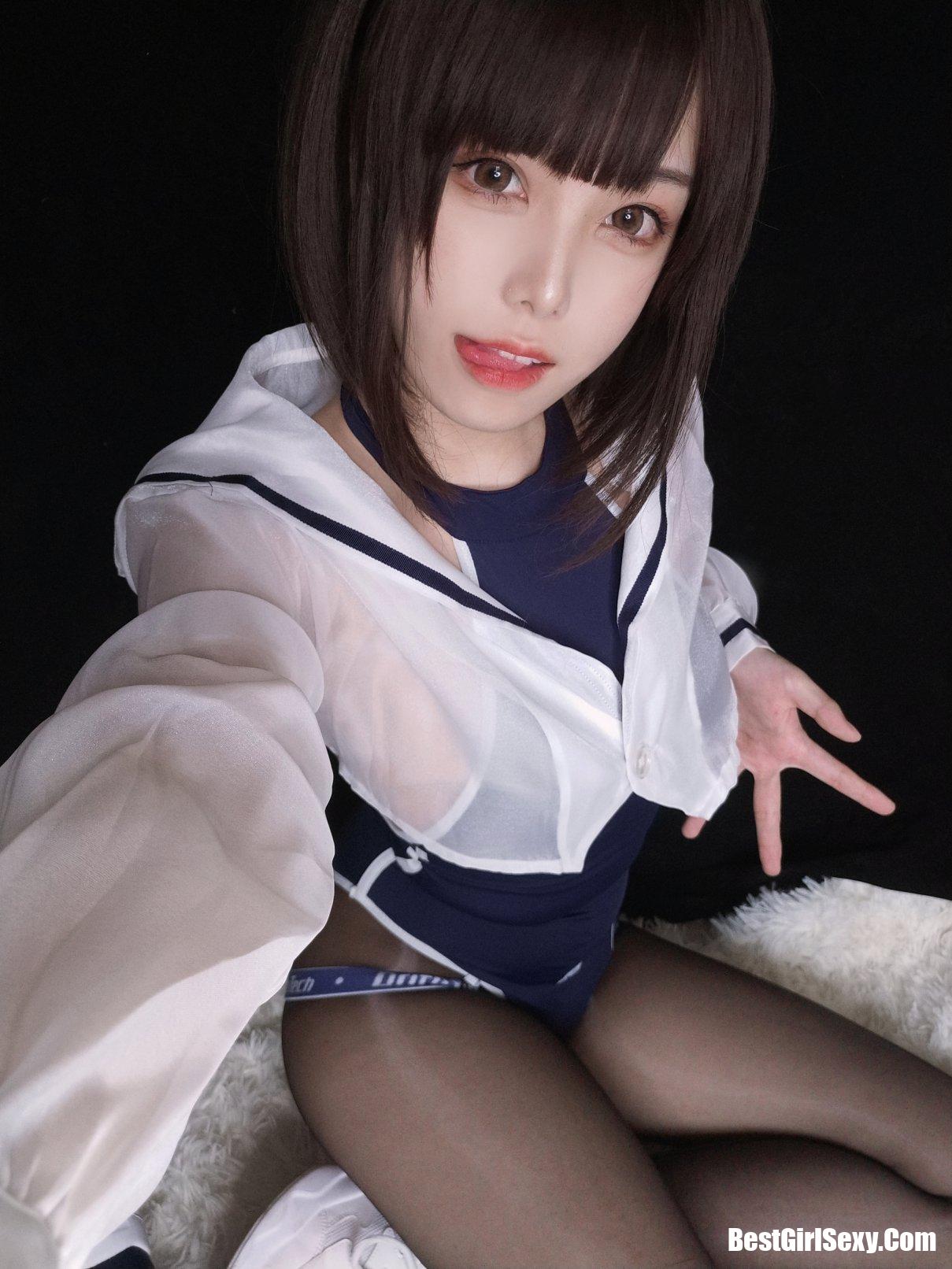 Coser@蜜汁猫裘 Vol.069 水着 27