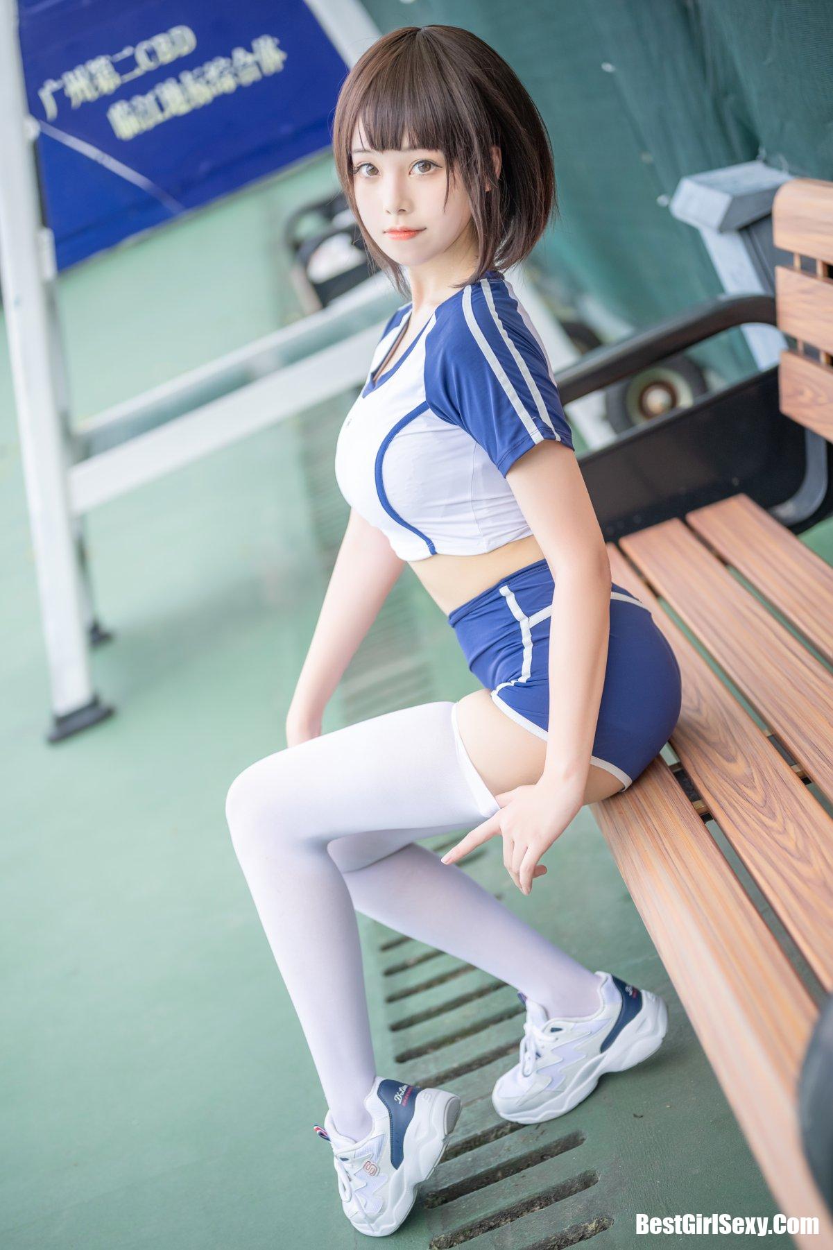 Coser@蜜汁猫裘 Vol.065 体操服 46