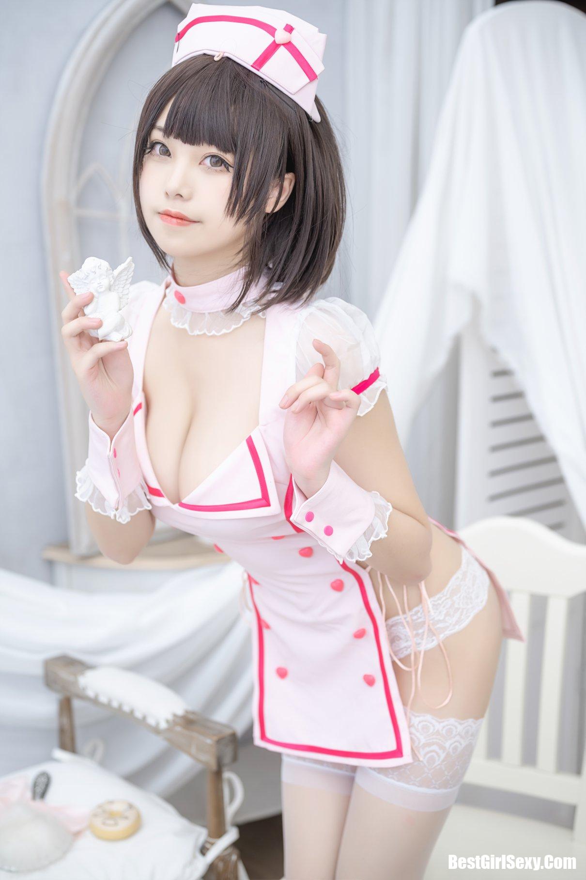 Coser@蜜汁猫裘 Vol.071 小护士 8