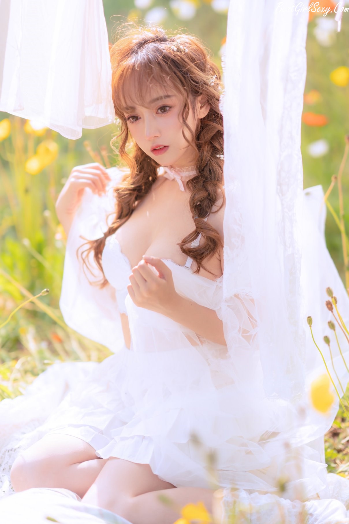 Coser@过期米线线喵 Vol.116 夏日限定 晒衣服 0016