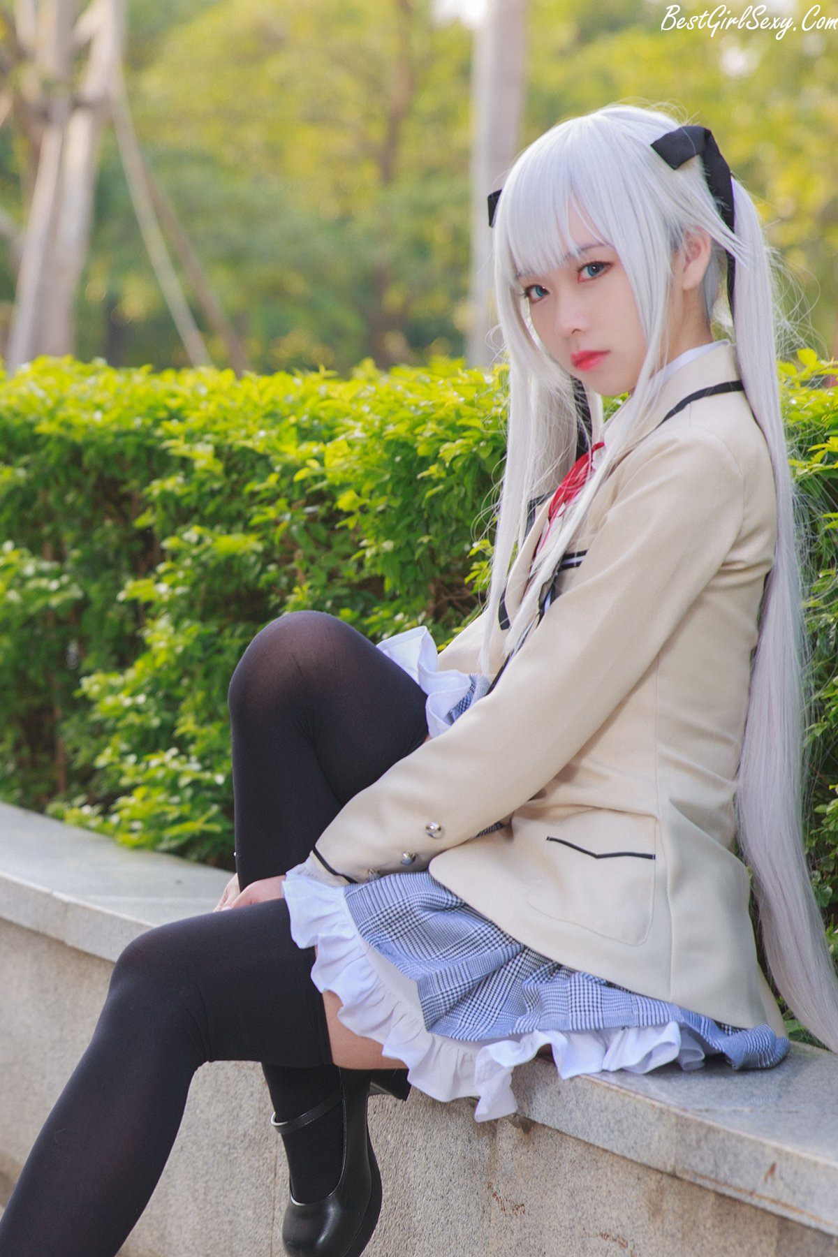 Coser@G44不会受伤 Vol.039 雾枝校服