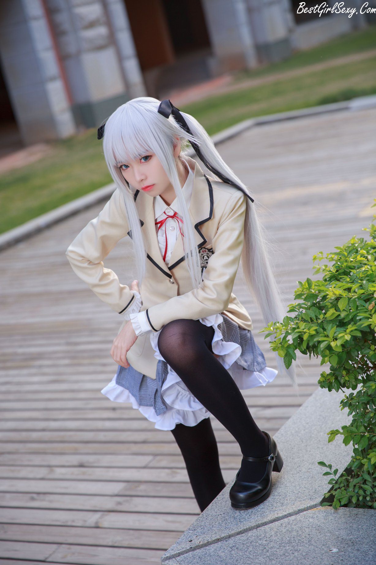 Coser@G44不会受伤 Vol.039 雾枝校服 0010