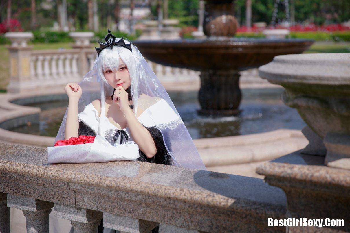 Coser@G44不会受伤 Vol.004 G44 98K婚纱 德皇 12