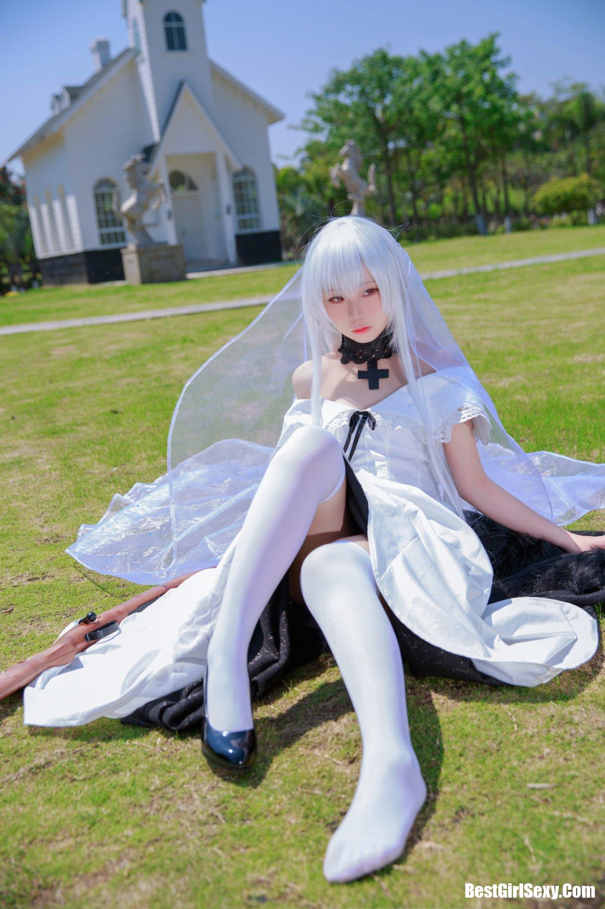 Coser@G44不会受伤 Vol.004 G44 98K婚纱 德皇 16