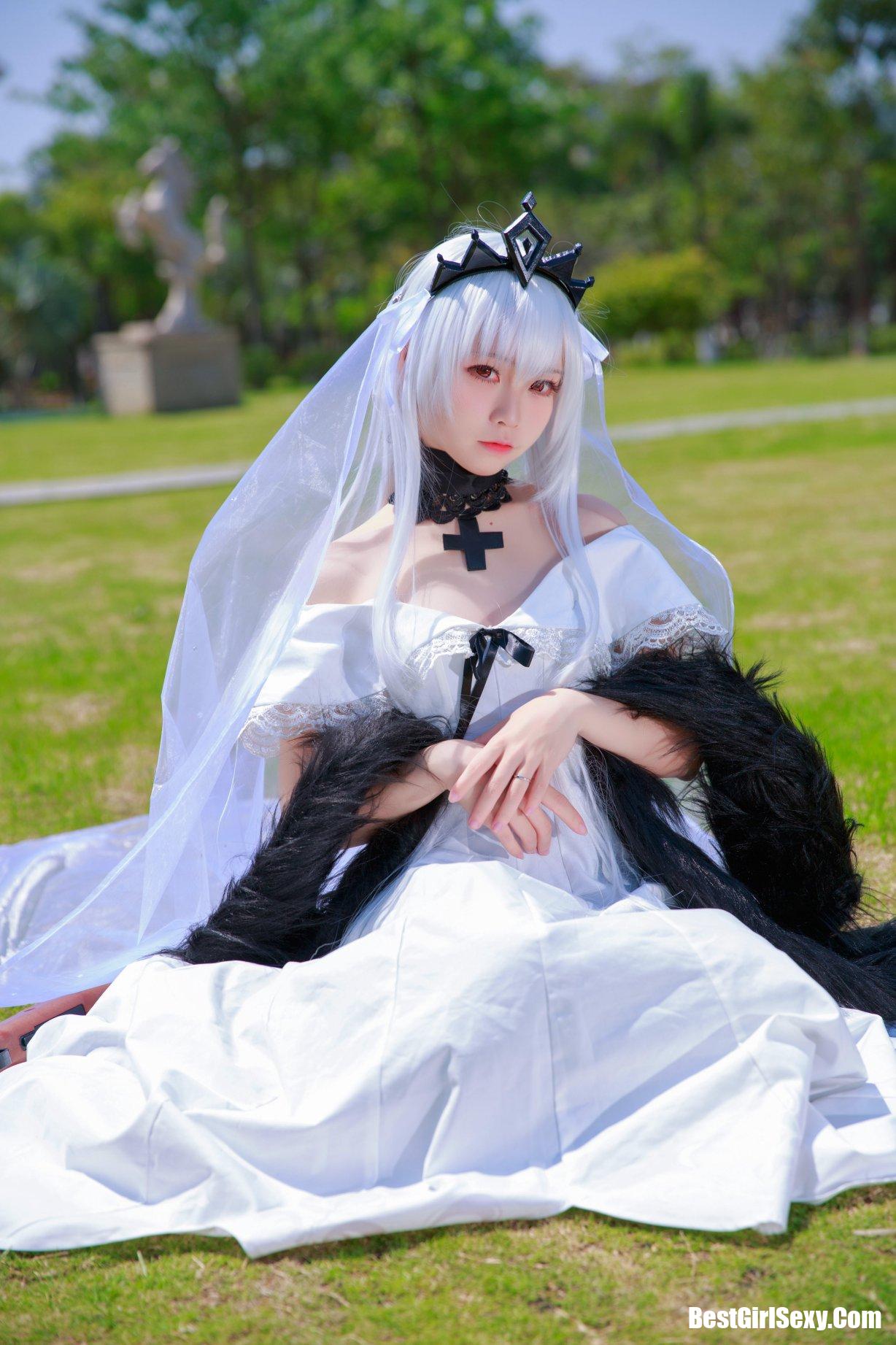 Coser@G44不会受伤 Vol.004 G44 98K婚纱 德皇 17