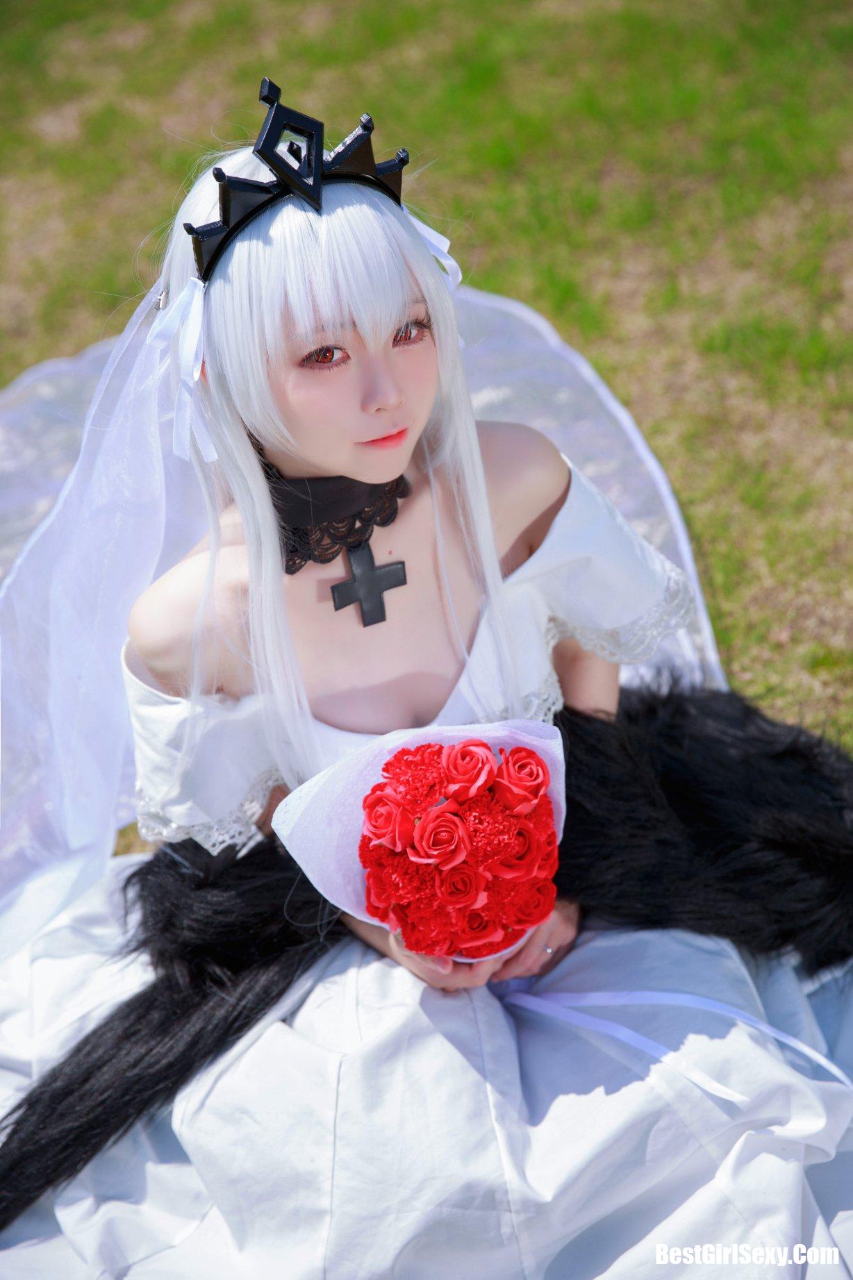 Coser@G44不会受伤 Vol.004 G44 98K婚纱 德皇 18