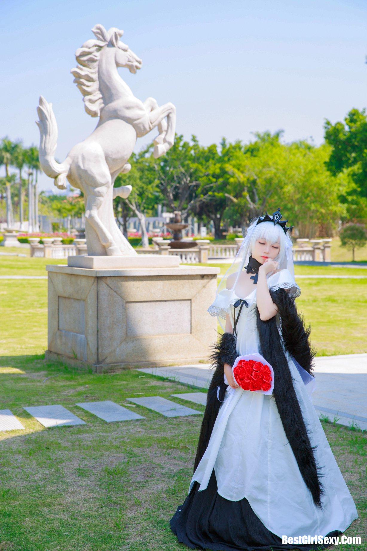 Coser@G44不会受伤 Vol.004 G44 98K婚纱 德皇 31