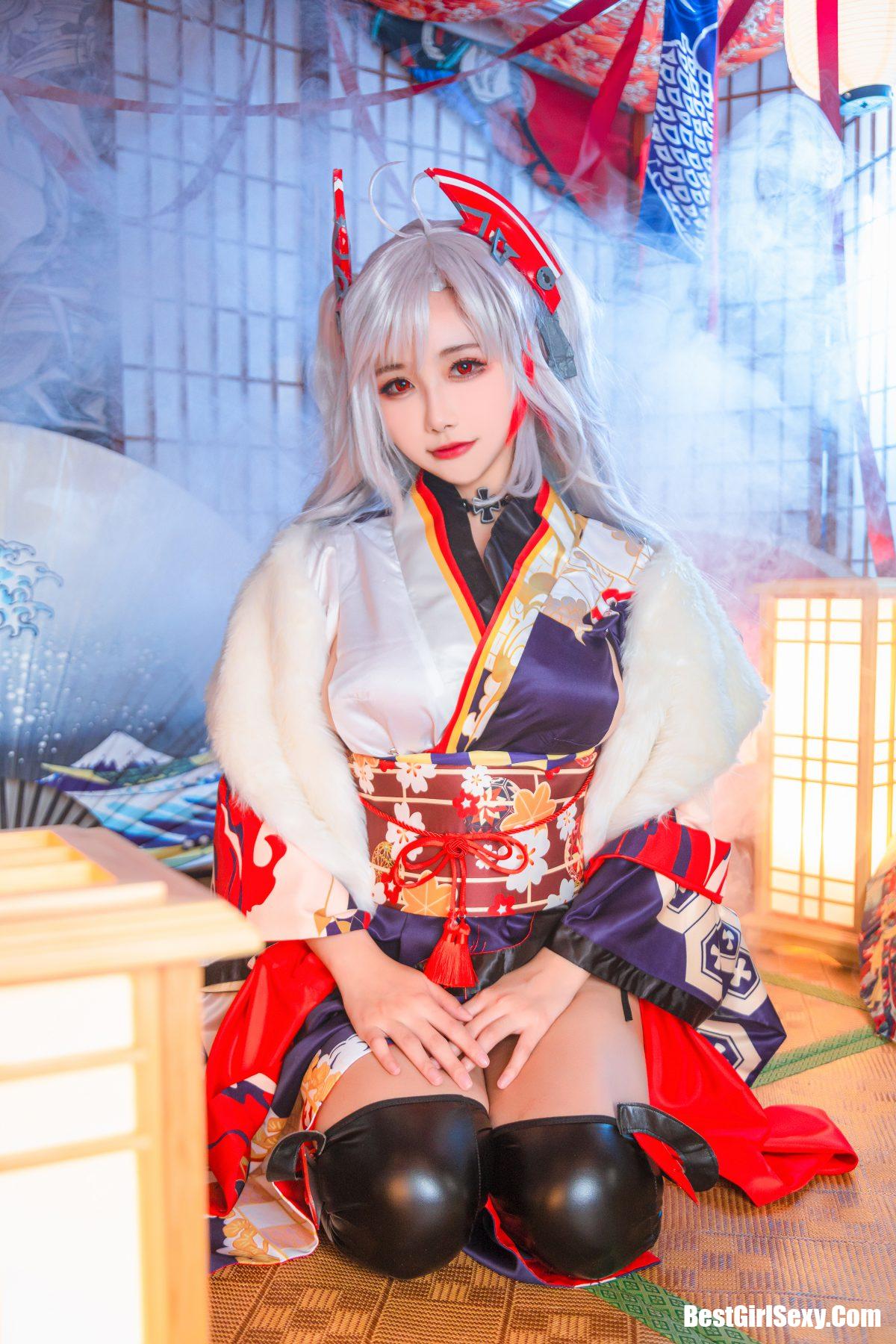 Coser@Momoko葵葵 Vol.019 欧根亲王 COS本子6套 A 18