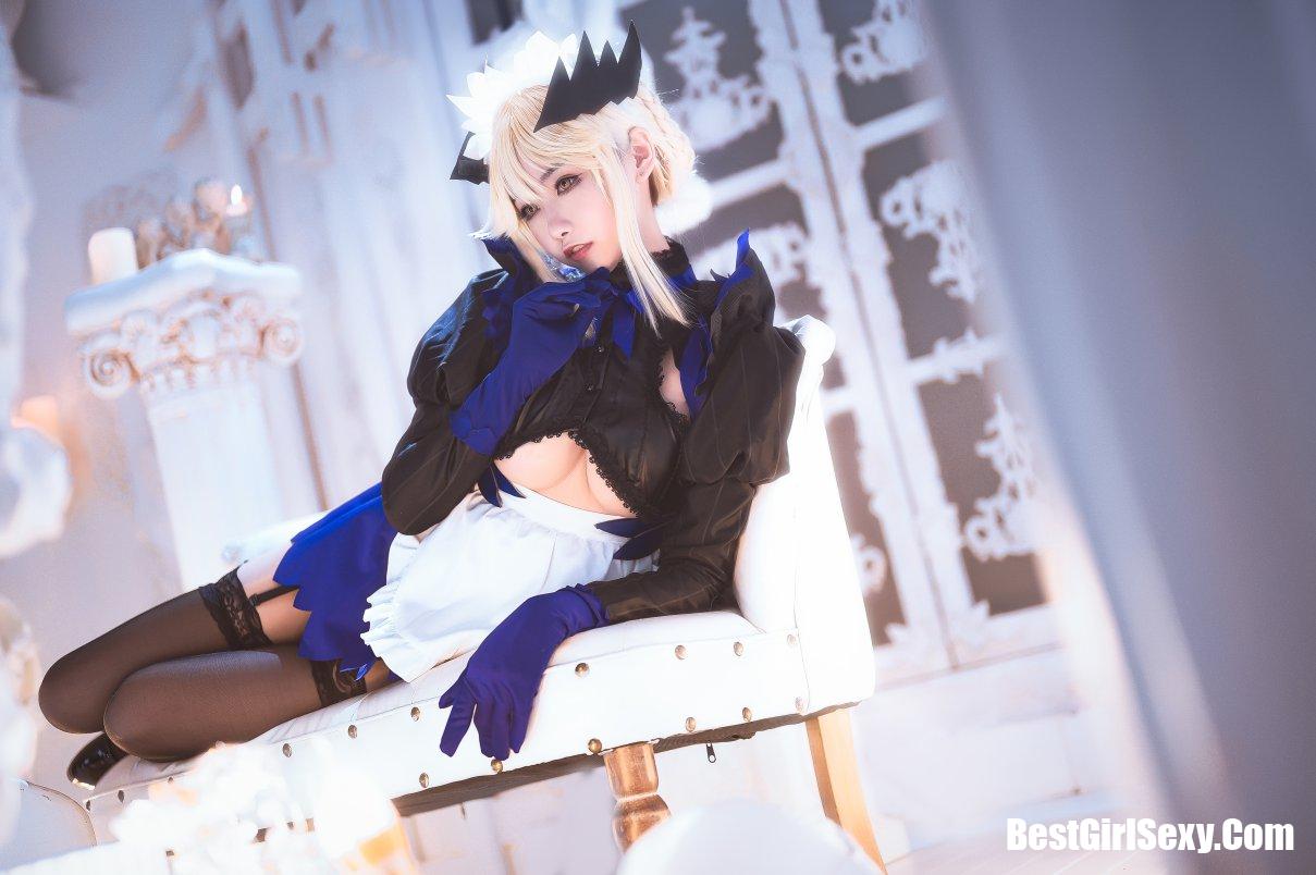 Coser@Momoko葵葵 Vol.011 黑枪呆女仆 21