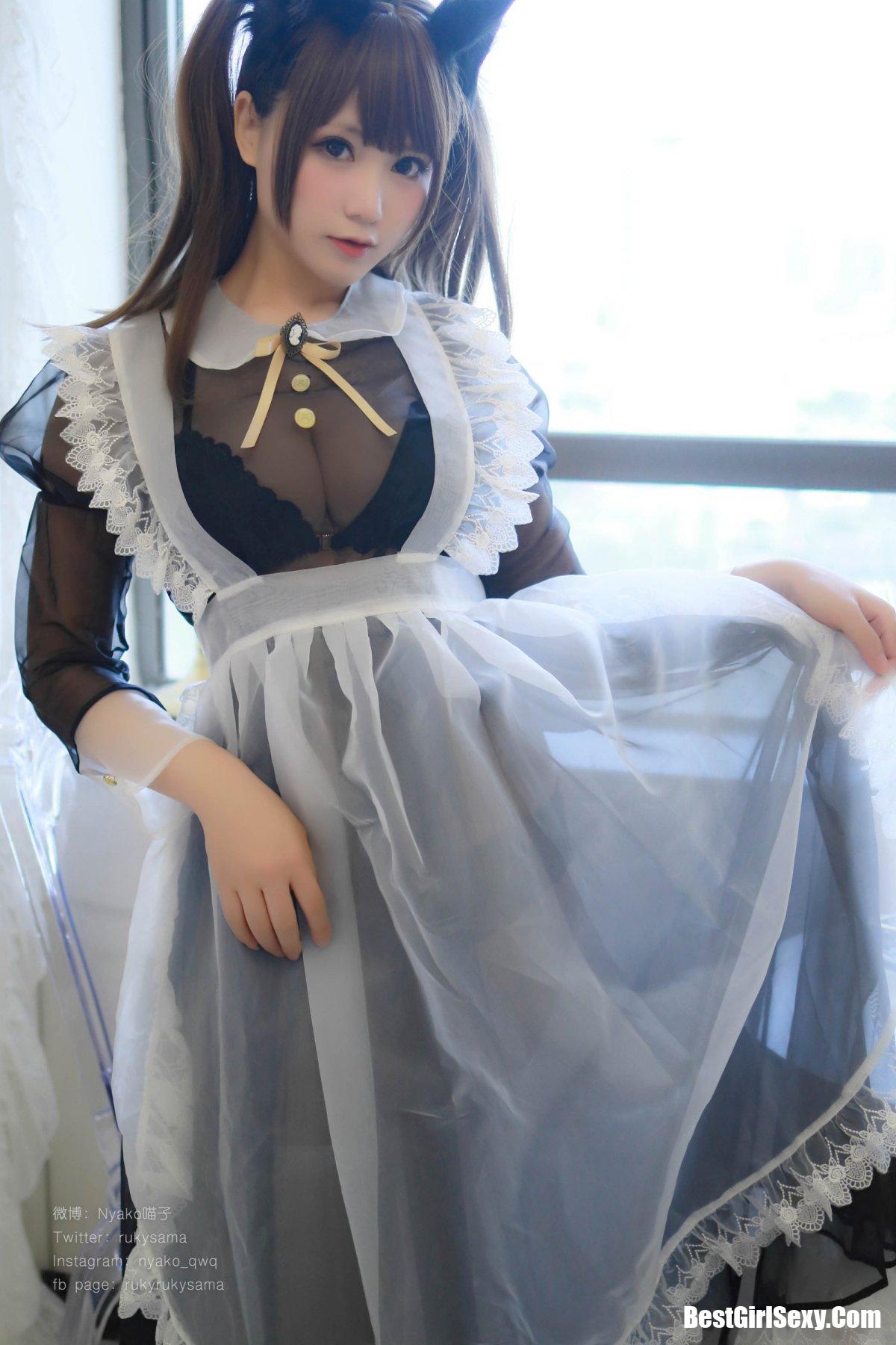 Coser@Nyako喵子 透明女仆 7