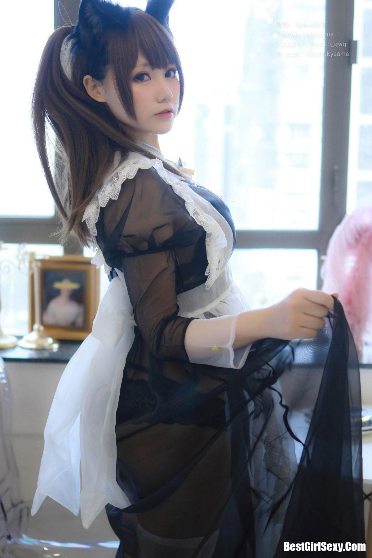 Coser@Nyako喵子 透明女仆 8