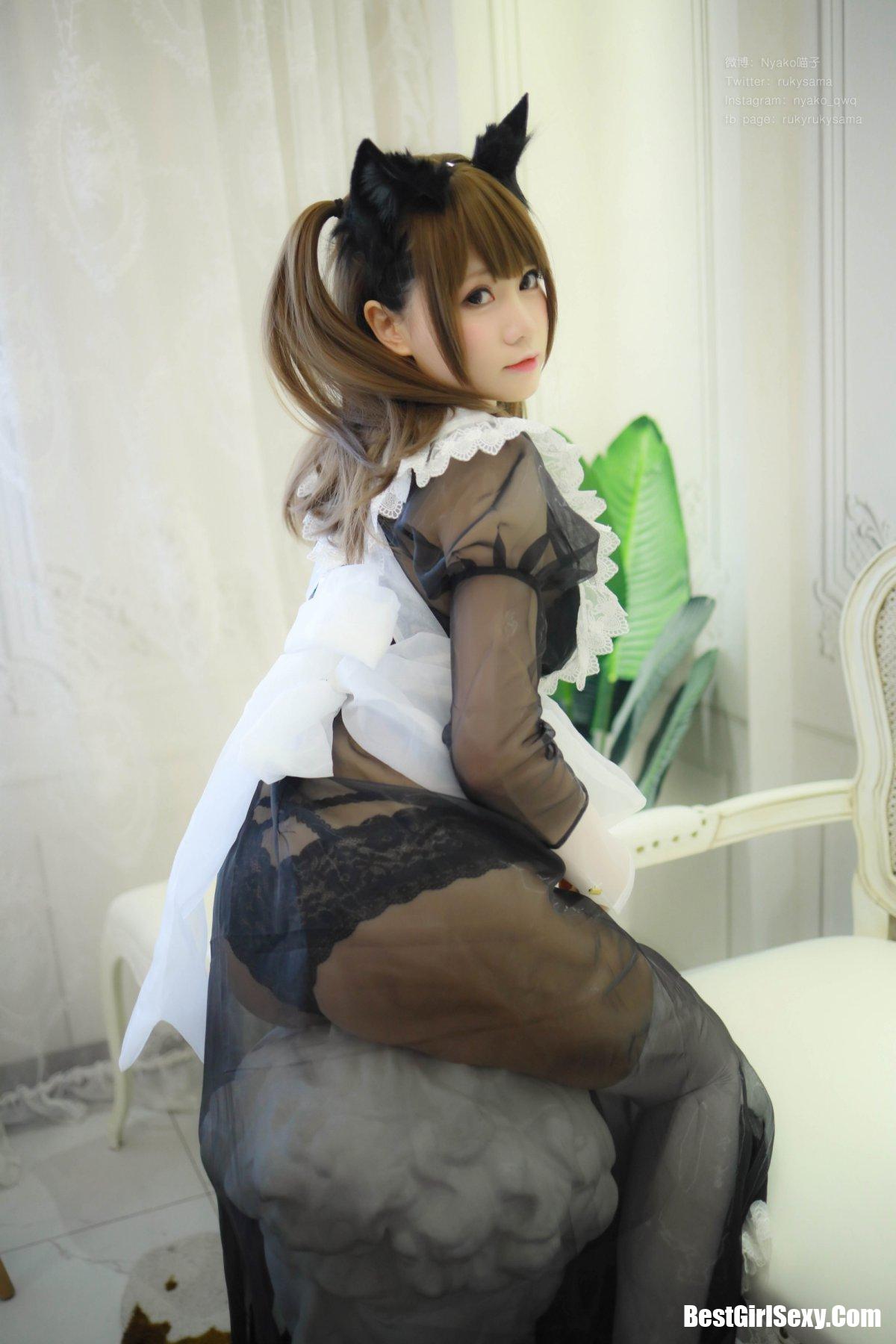 Coser@Nyako喵子 透明女仆 14