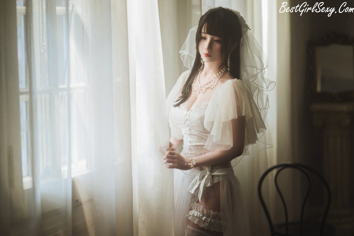 Coser@rioko凉凉子 Vol.069 透明婚纱 0002