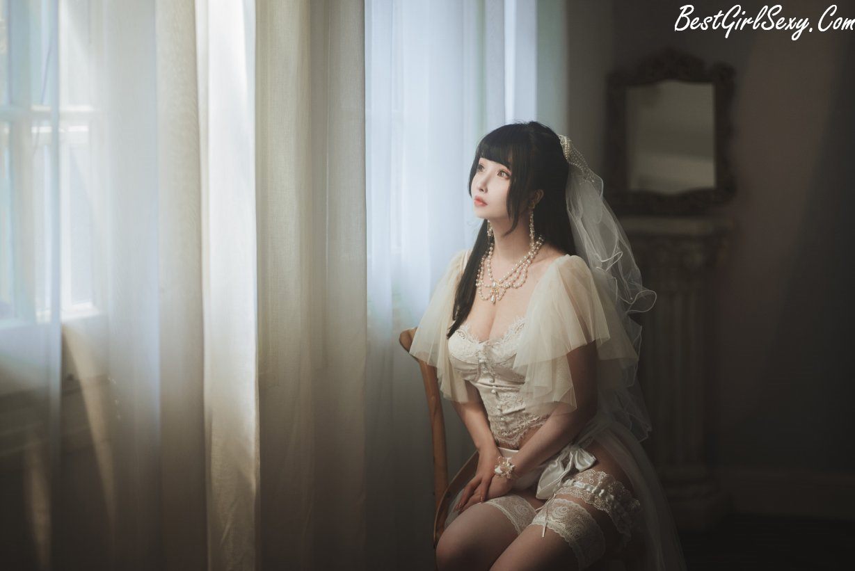 Coser@rioko凉凉子 Vol.069 透明婚纱 0003