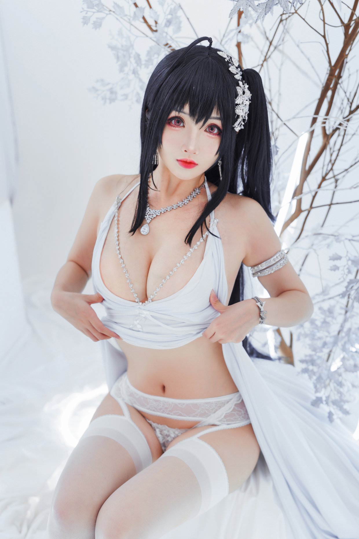 Coser@rioko凉凉子 Vol.074 大凤花嫁 0014