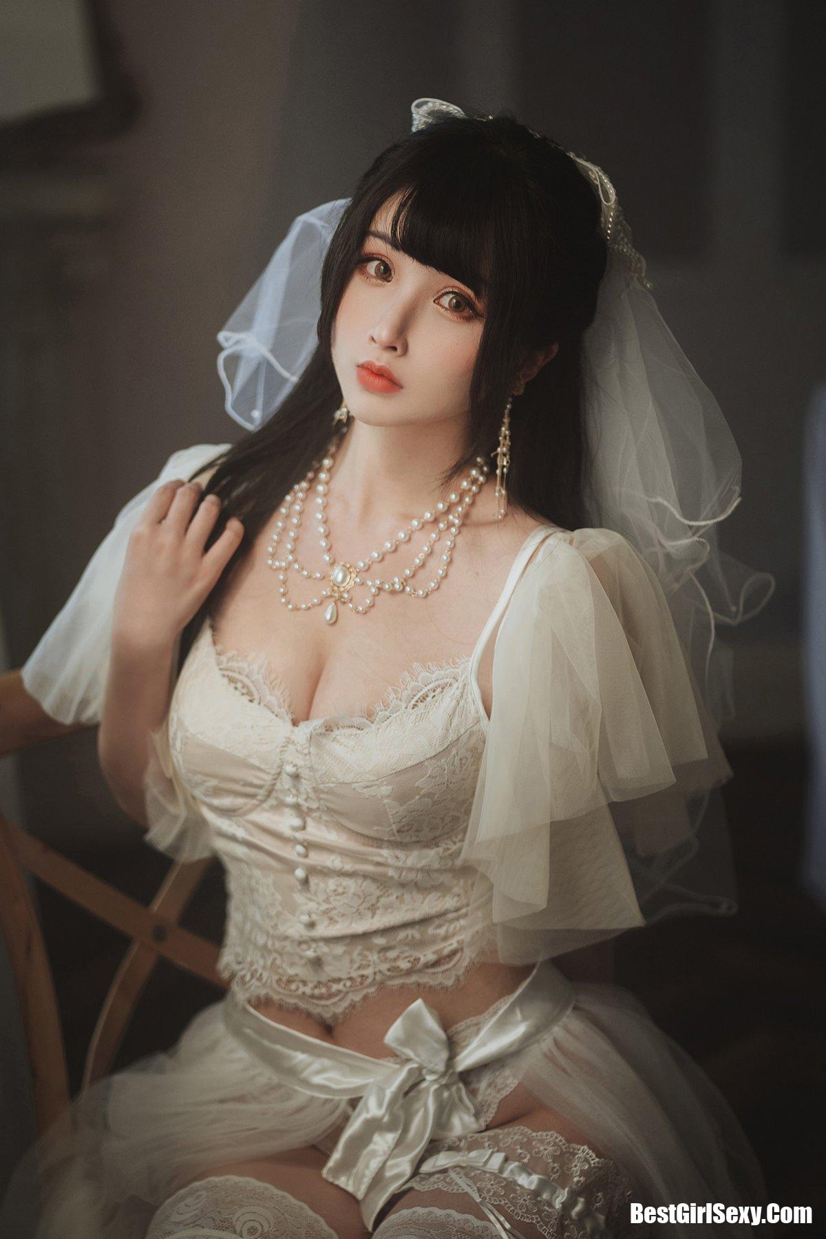 Coser@rioko凉凉子 Vol.073 透明婚纱 0