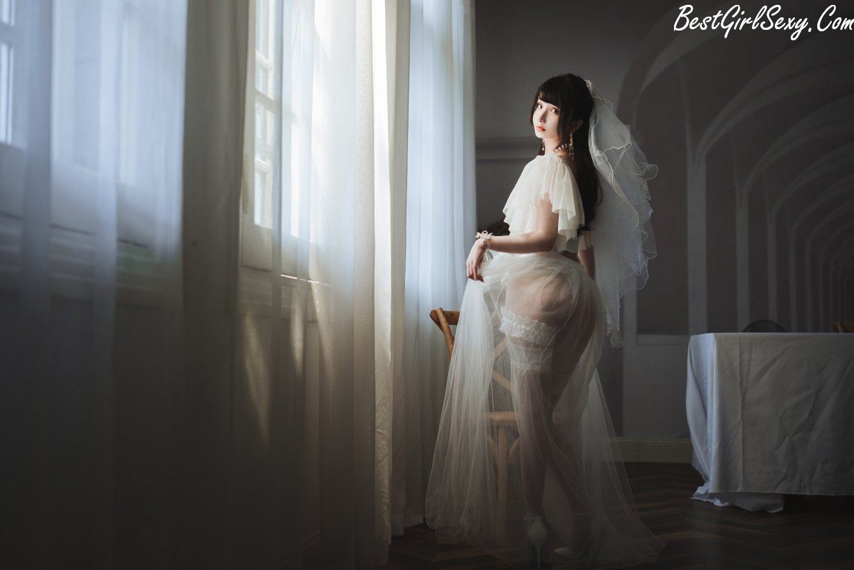 Coser@rioko凉凉子 Vol.069 透明婚纱 0007