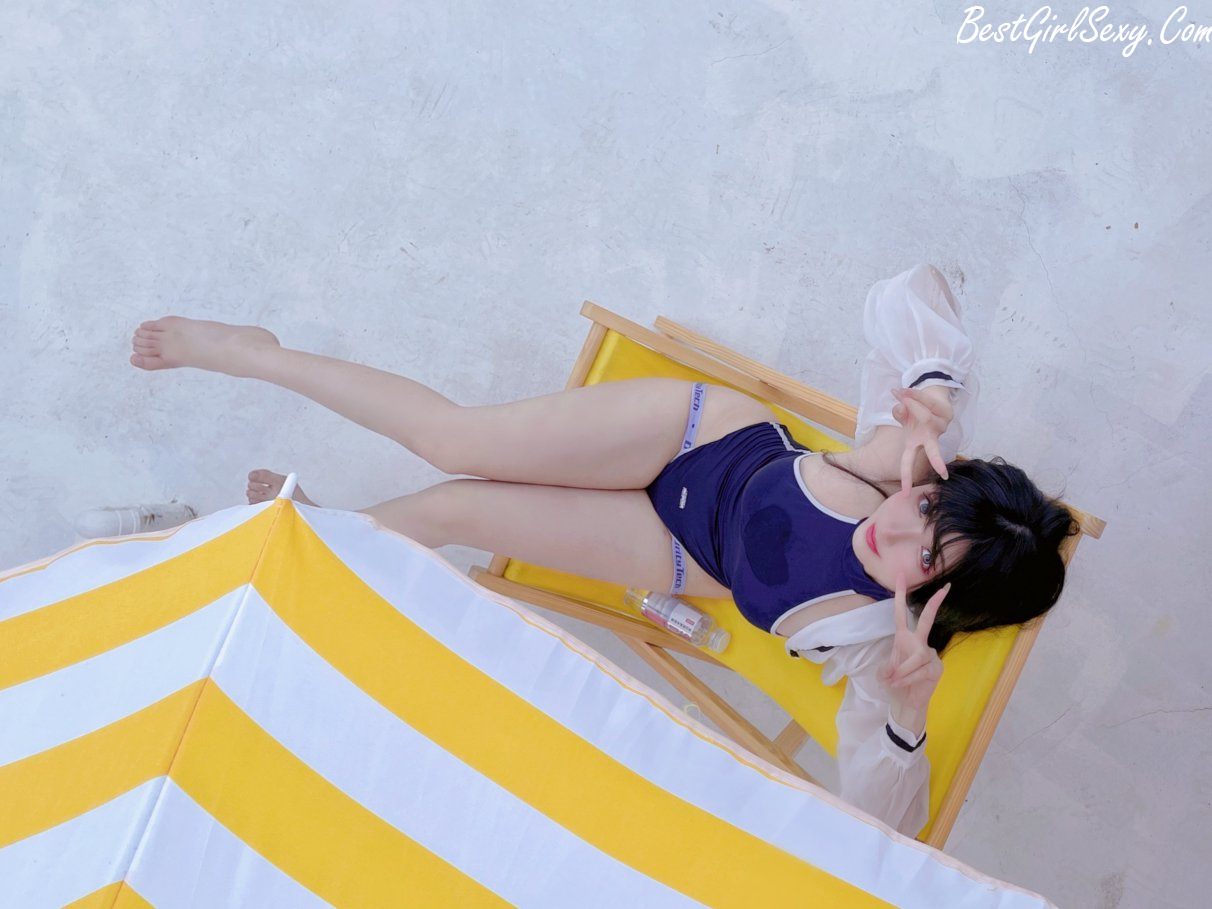 Coser@rioko凉凉子 Vol.068 天台竞泳 B 0012