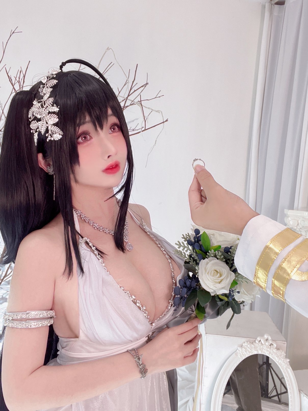 Coser@rioko凉凉子 Vol.074 大凤花嫁 0025