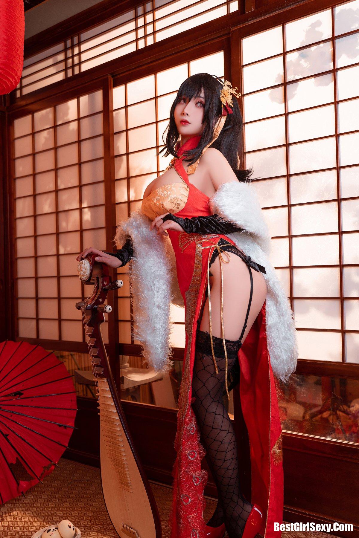 Coser@rioko凉凉子 Vol.033 大凤旗袍 0