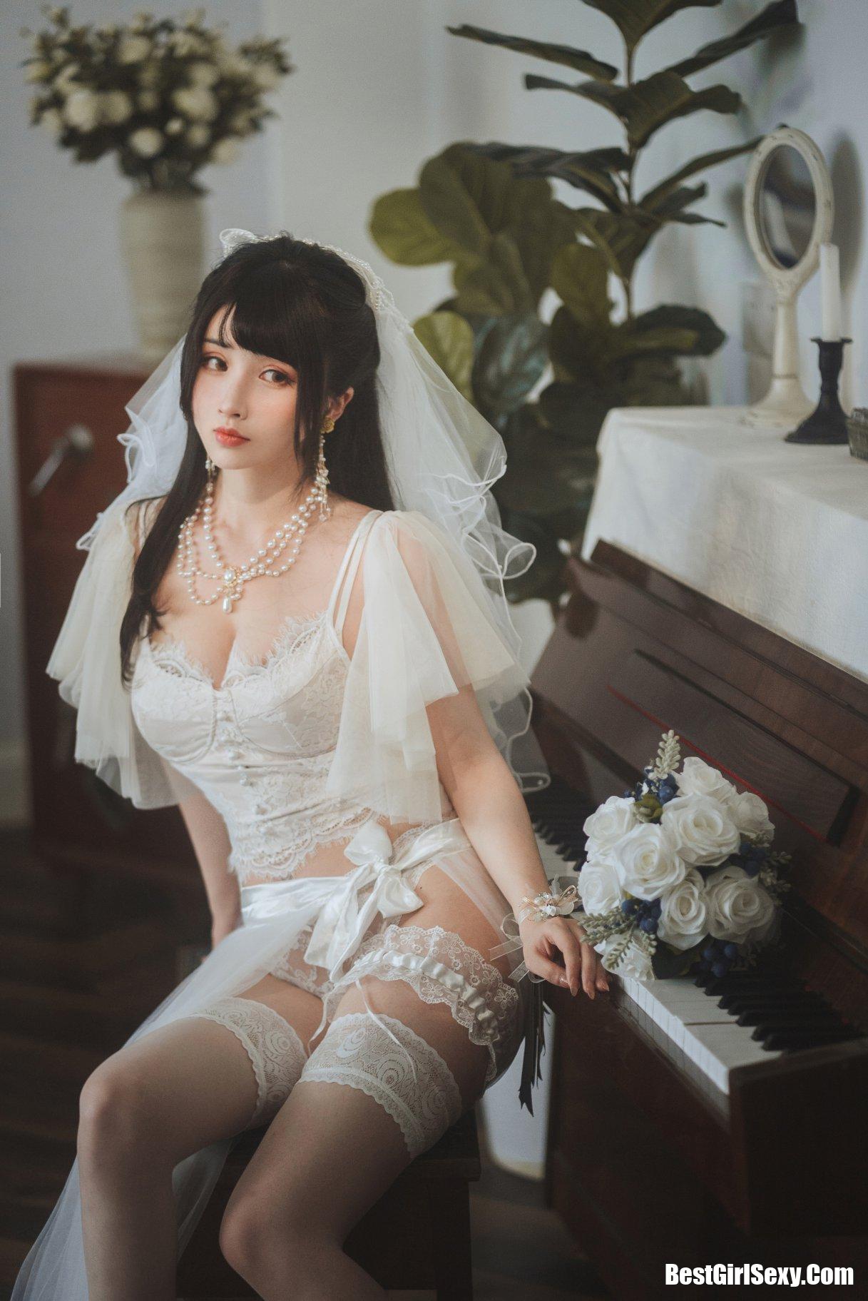 Coser@rioko凉凉子 Vol.073 透明婚纱 20